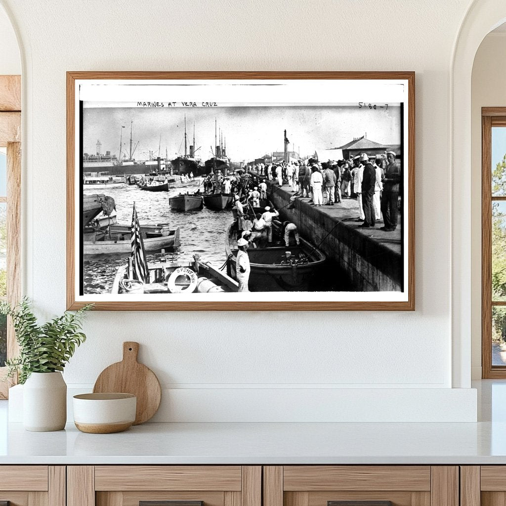 1914 U.S. Marines In Action at Vera Cruz