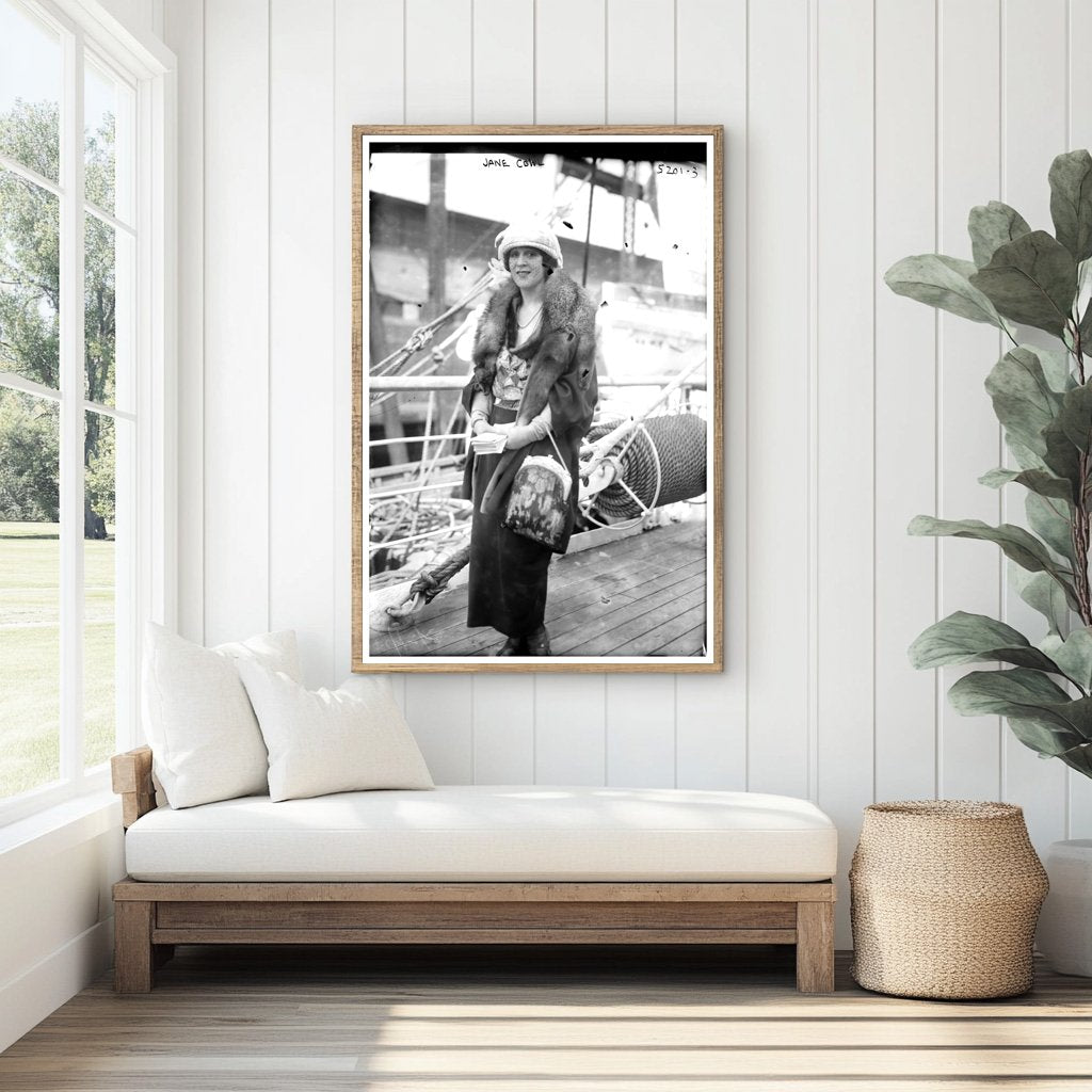 1923 Portrait of Stage Icon Jane Cowl