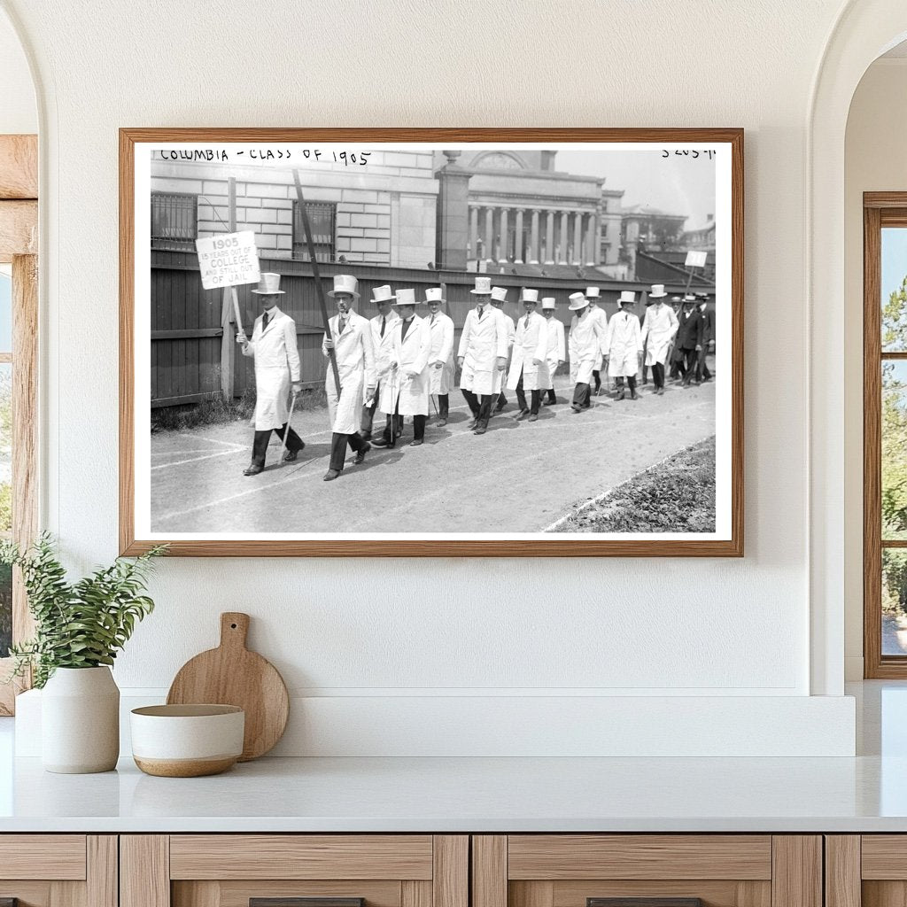 Columbia University Class Portrait, Early 1900s