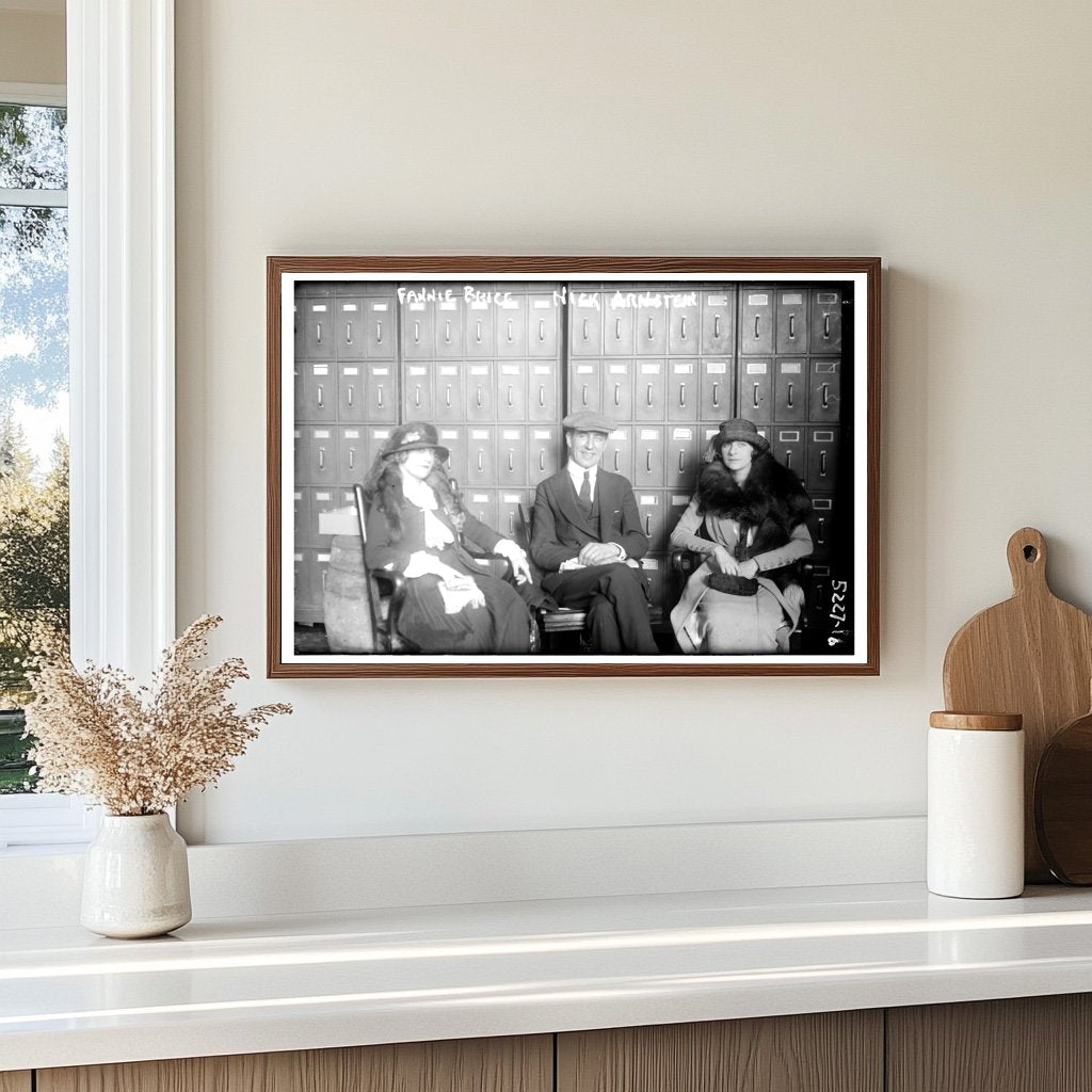 1920s Vaudeville Couple: Fanny Brice & Nick Arnstein
