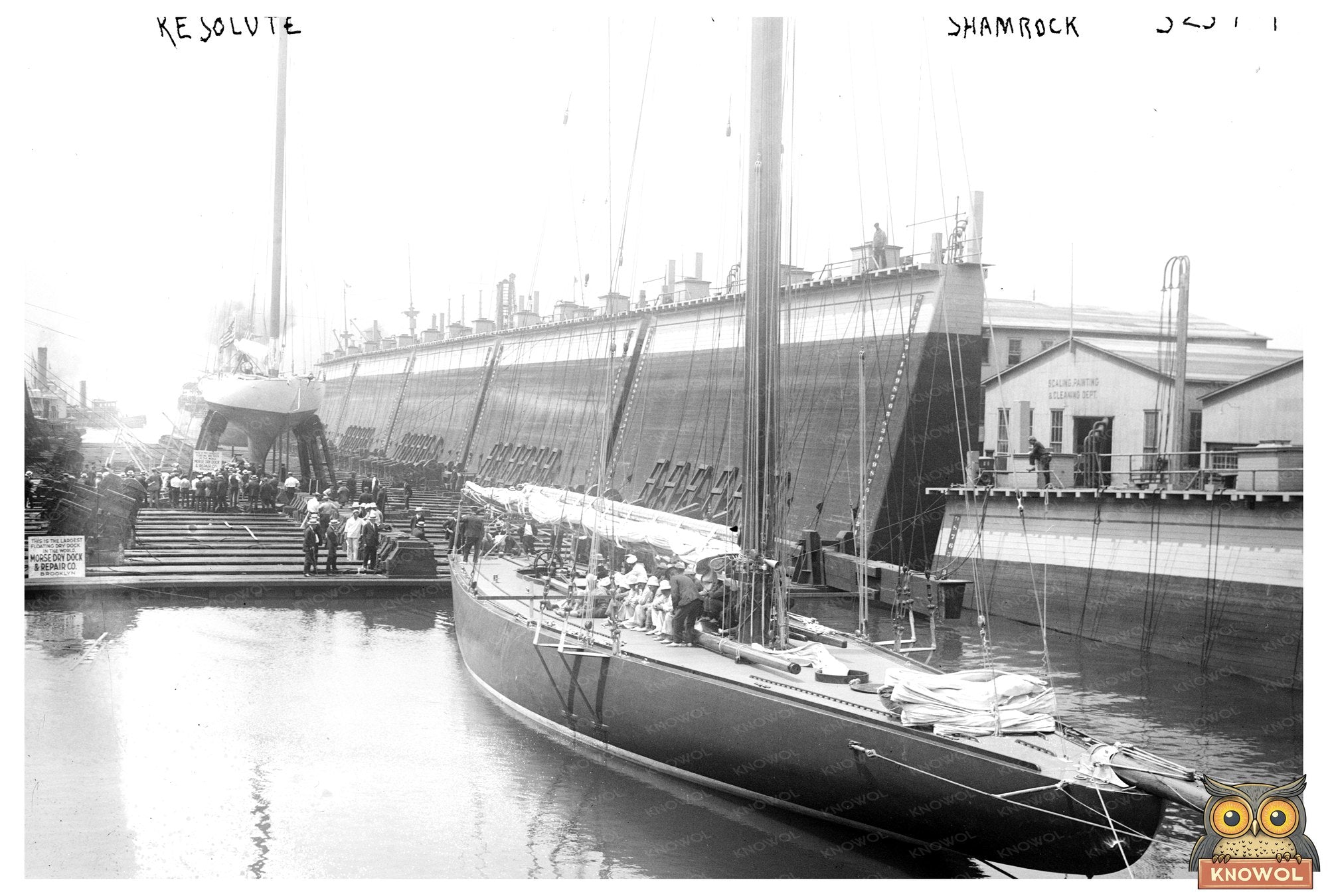 1920s Naval Innovation: RESOLUTE and SHAMROCK Duo