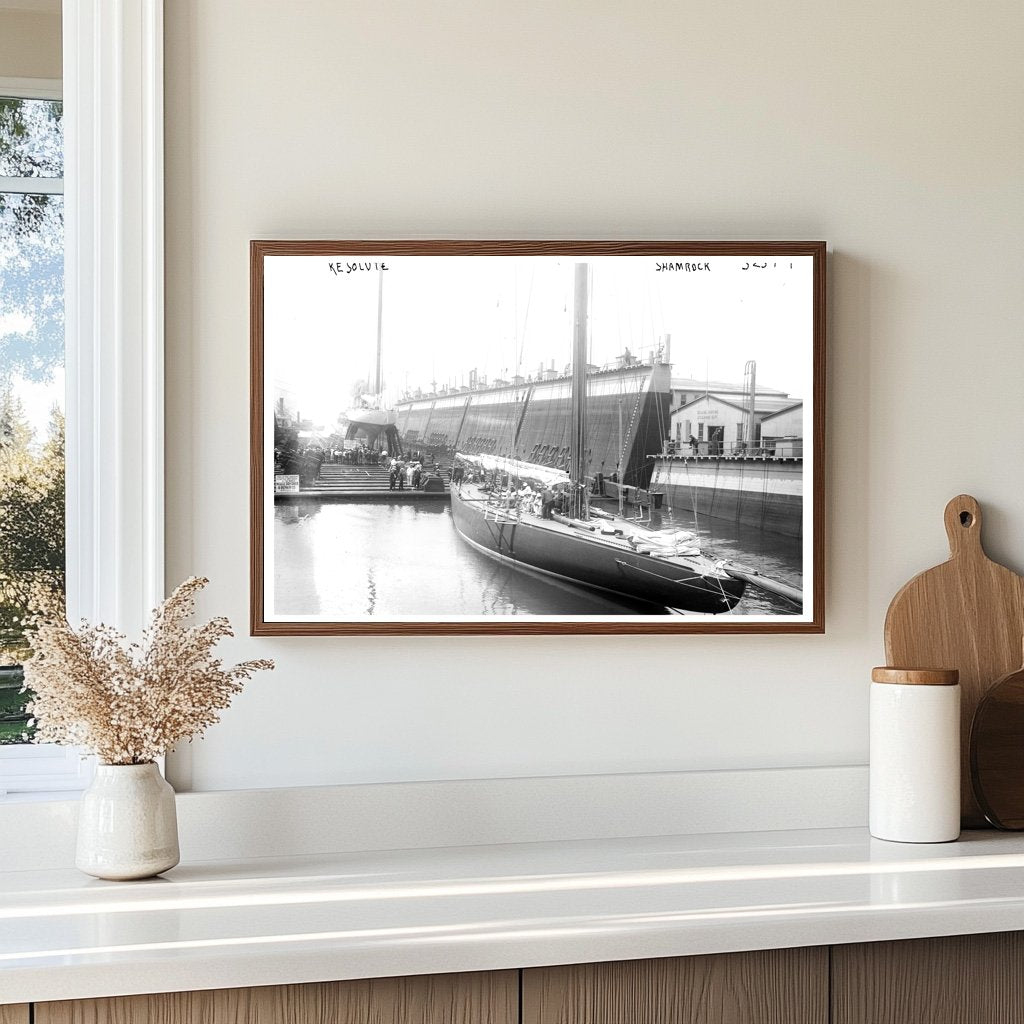 1920s Naval Innovation: RESOLUTE and SHAMROCK Duo