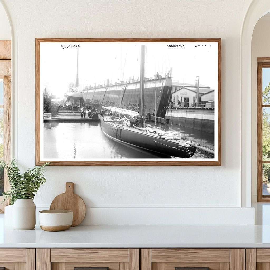 1920s Naval Innovation: RESOLUTE and SHAMROCK Duo