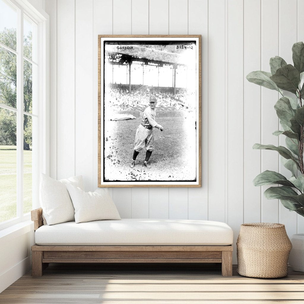 1922 Vintage Baseball Star: Clevelands Larry Gardner