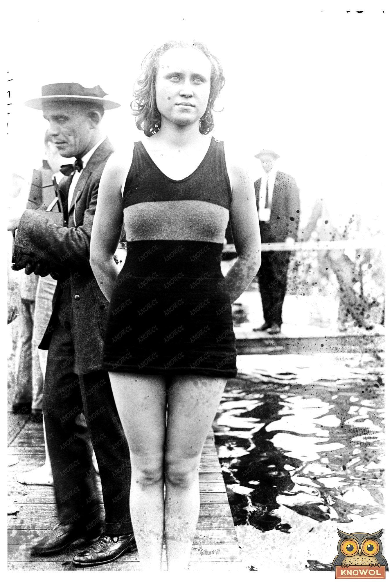 1910s Era Portrait of Elegant Young Woman