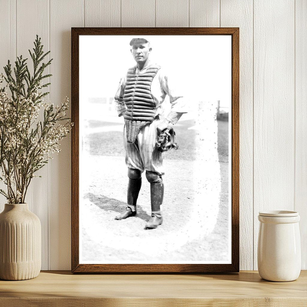 1920 Brooklyn Baseball Star: Zack Taylor Portrait