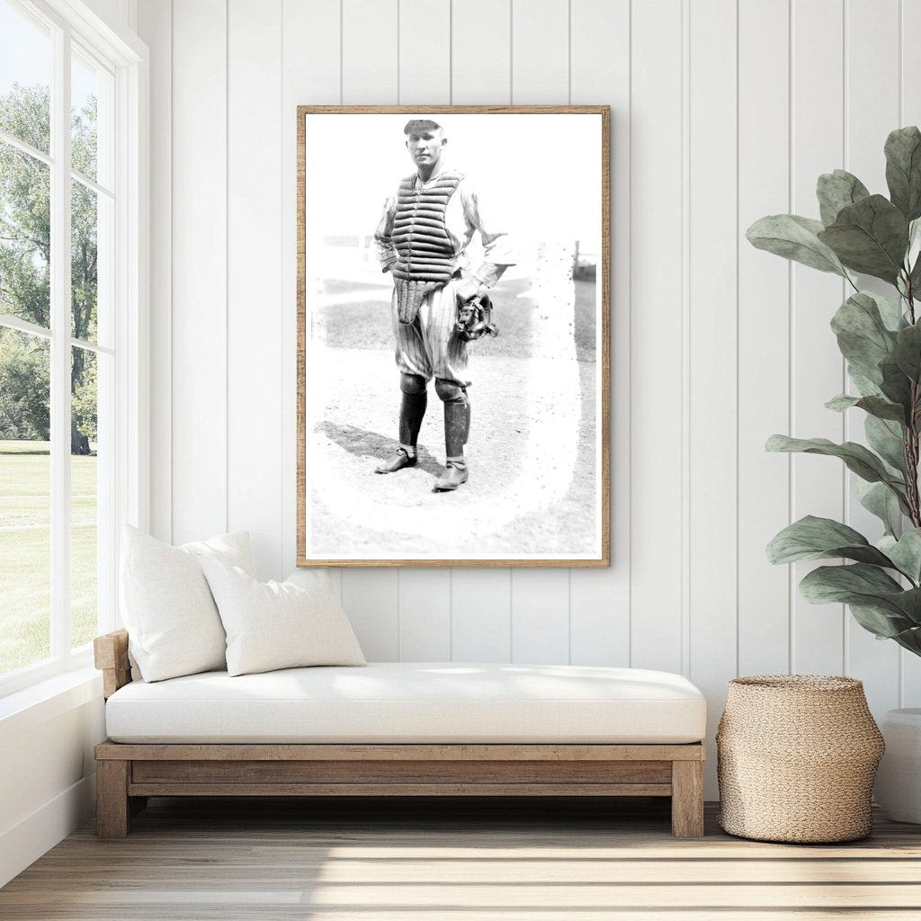 1920 Brooklyn Baseball Star: Zack Taylor Portrait