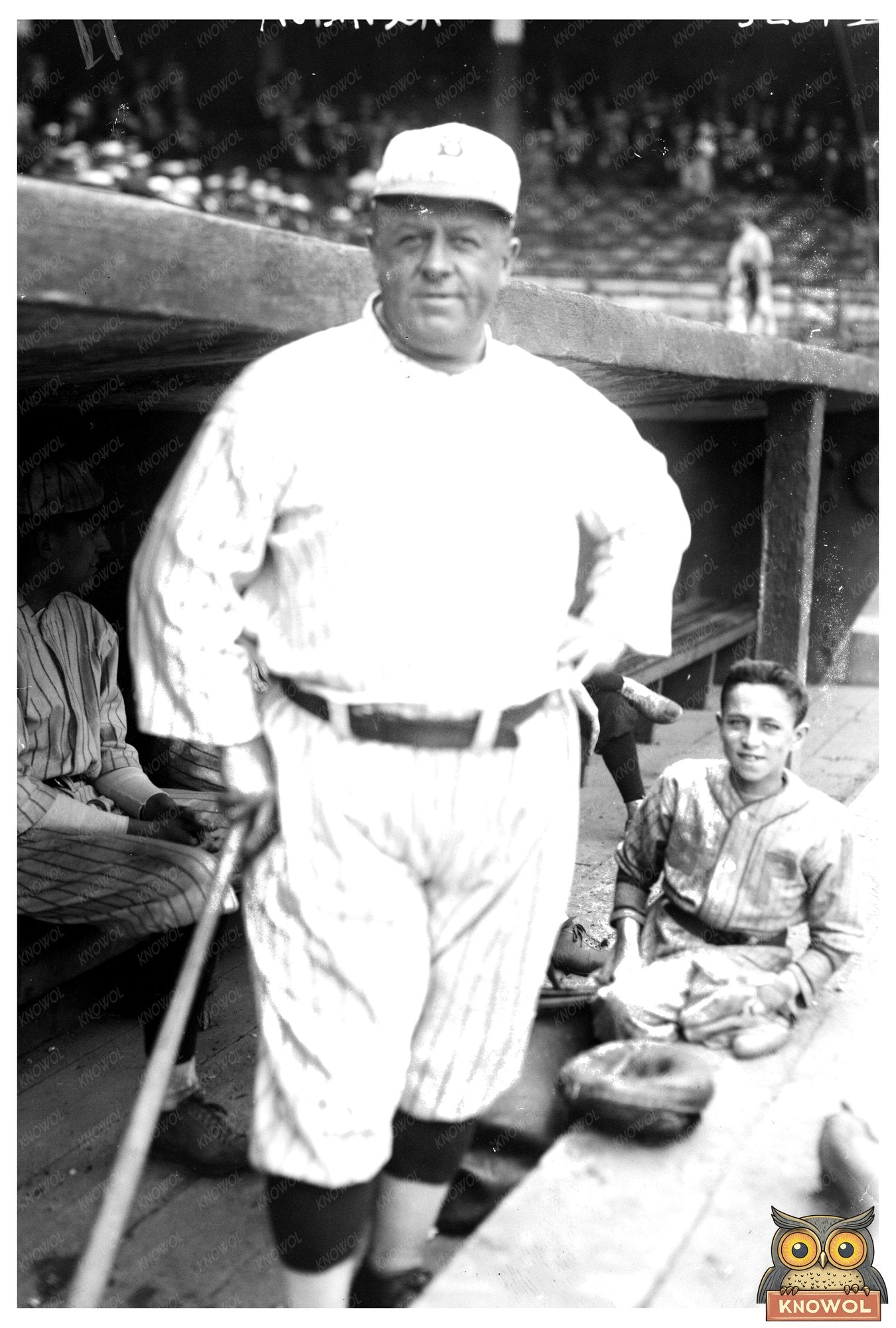 1920 Baseball Manager Wilbert Robinson Portrait