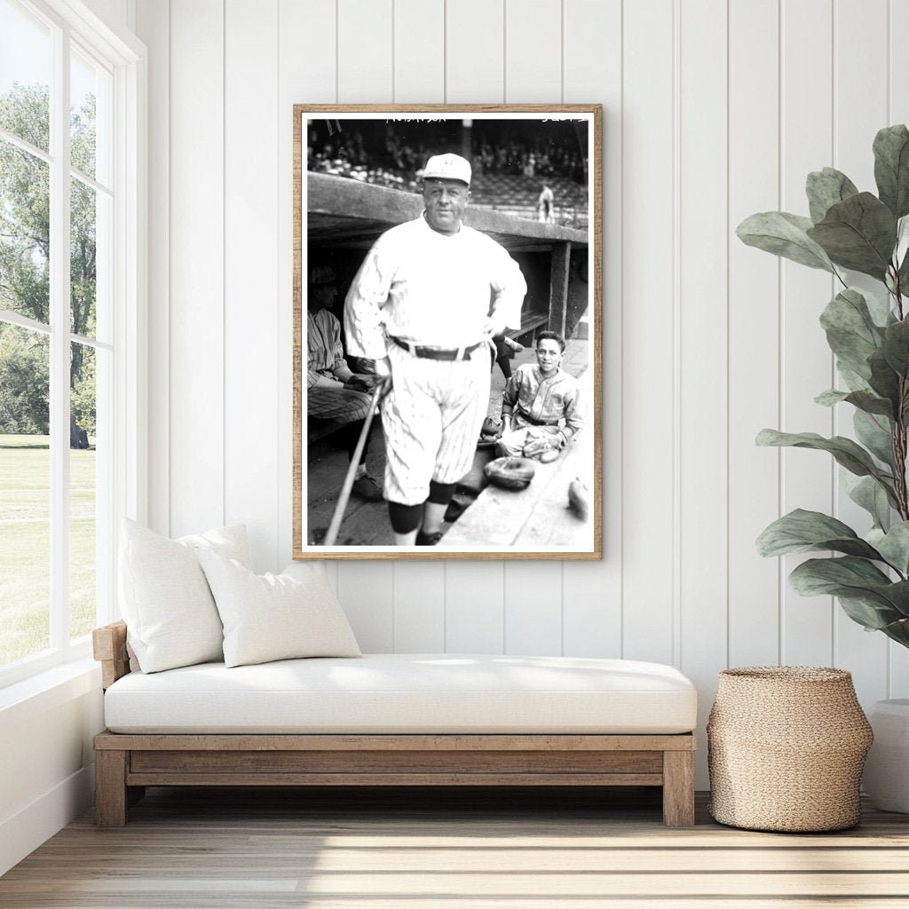 1920 Baseball Manager Wilbert Robinson Portrait