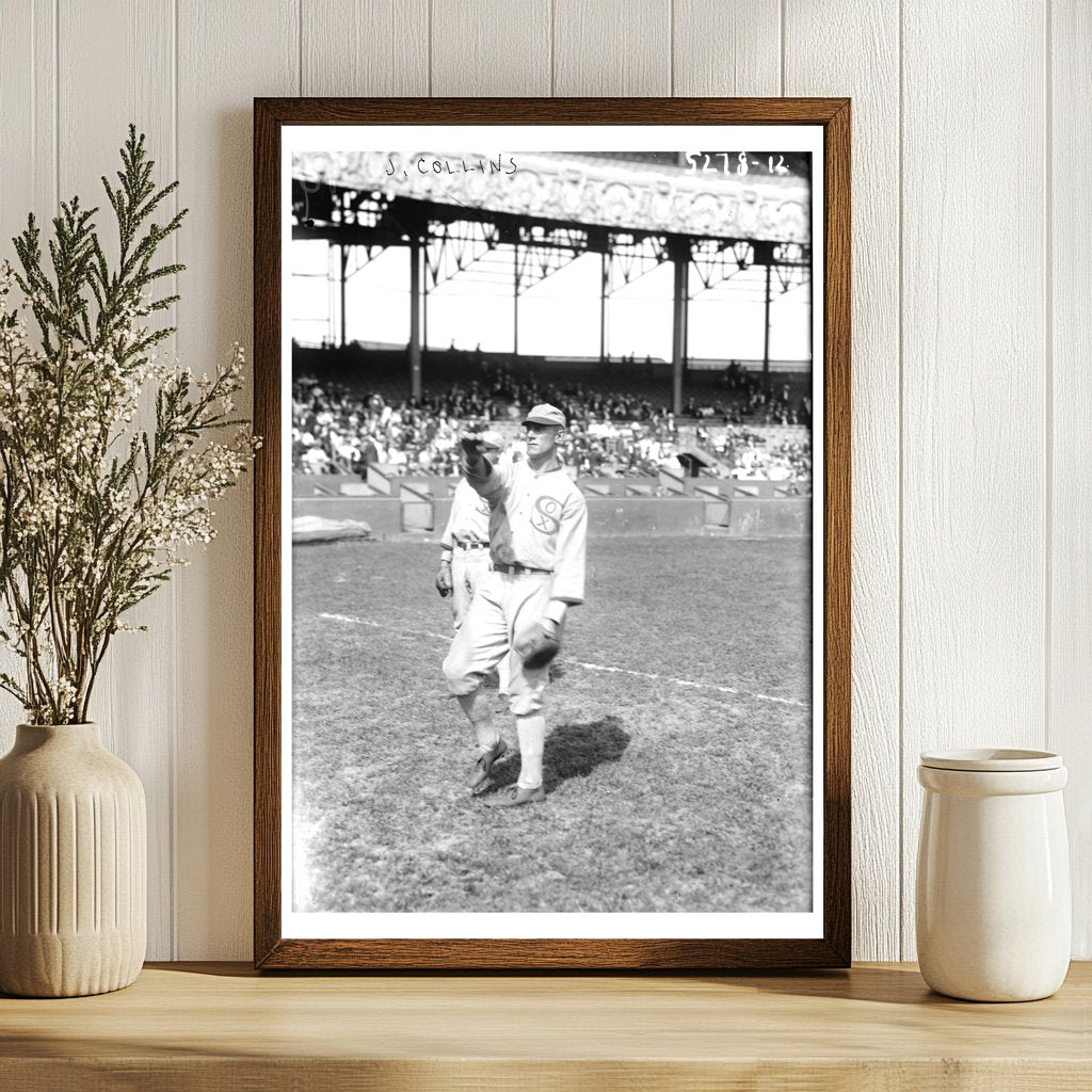 1920 Chicago AL Baseball Star: Shano Collins Portrait