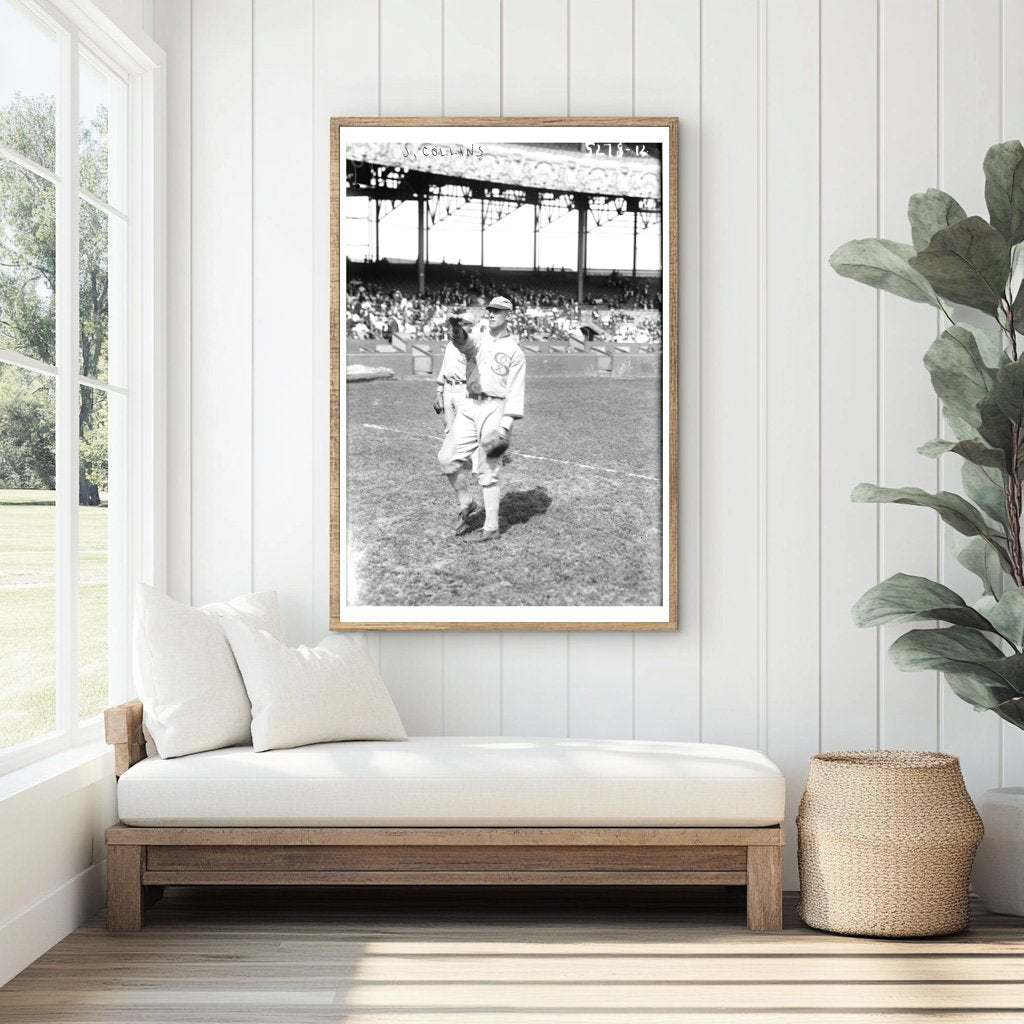 1920 Chicago AL Baseball Star: Shano Collins Portrait