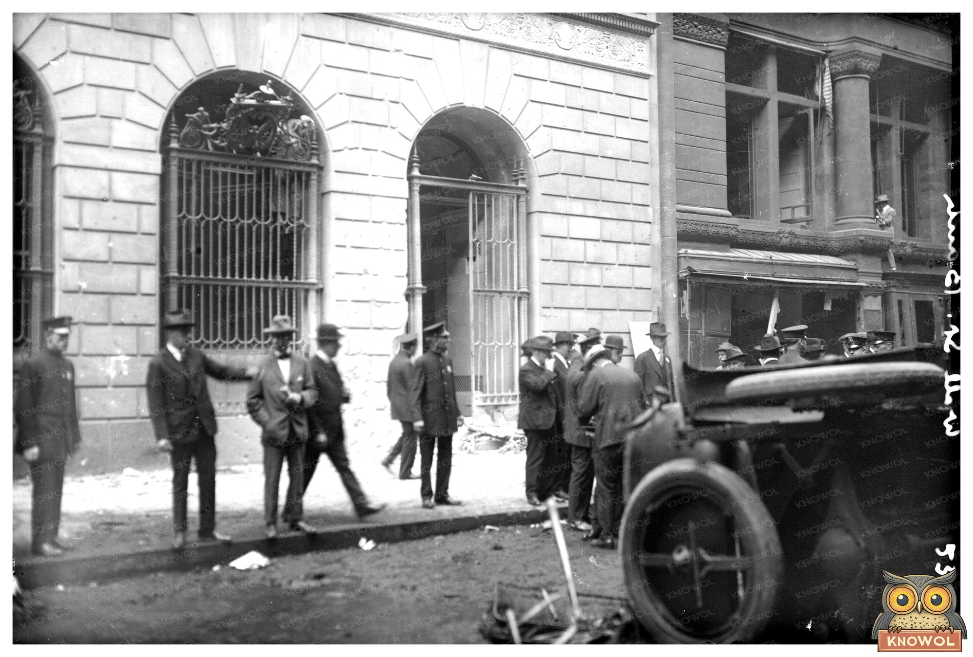 1920 Wall Street Bombing: A Historic Moment Captured