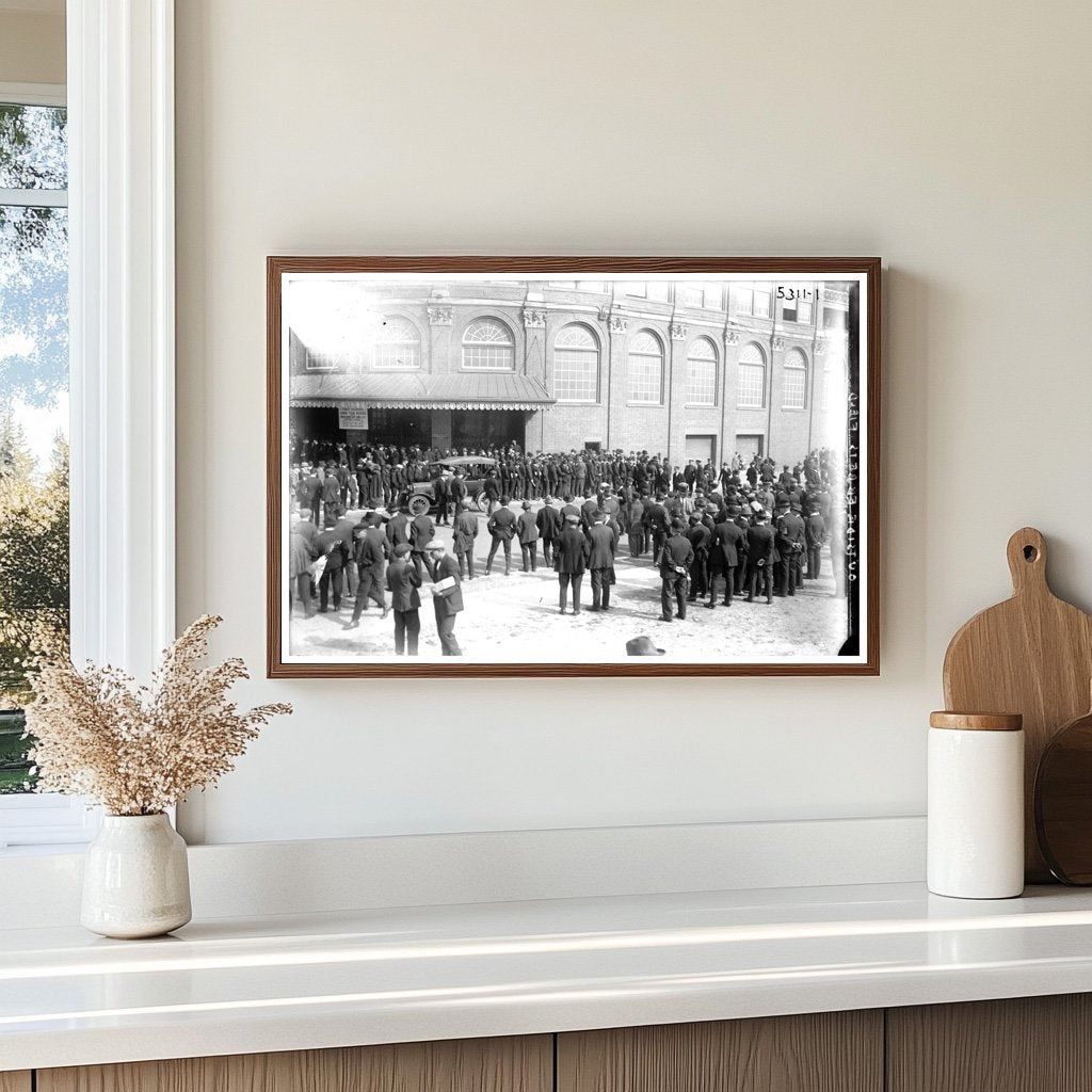 1920 Vintage View of Ebbets Field, Brooklyns Gem