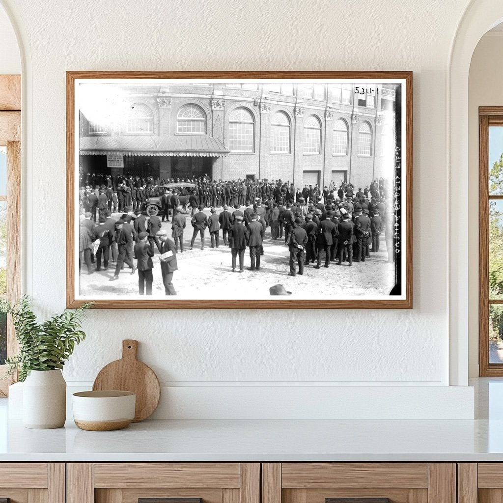 1920 Vintage View of Ebbets Field, Brooklyns Gem