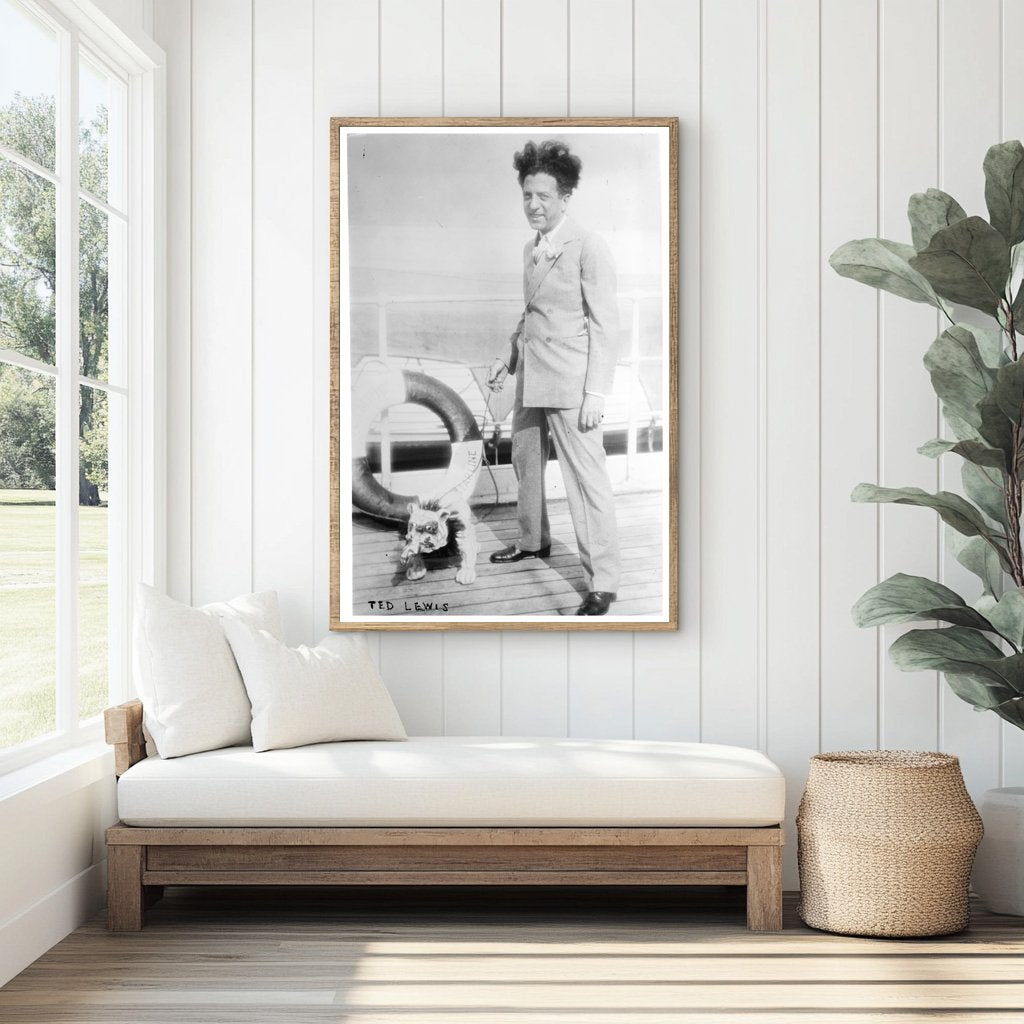 Vintage Jazz Era Portrait of a Legendary Bandleader