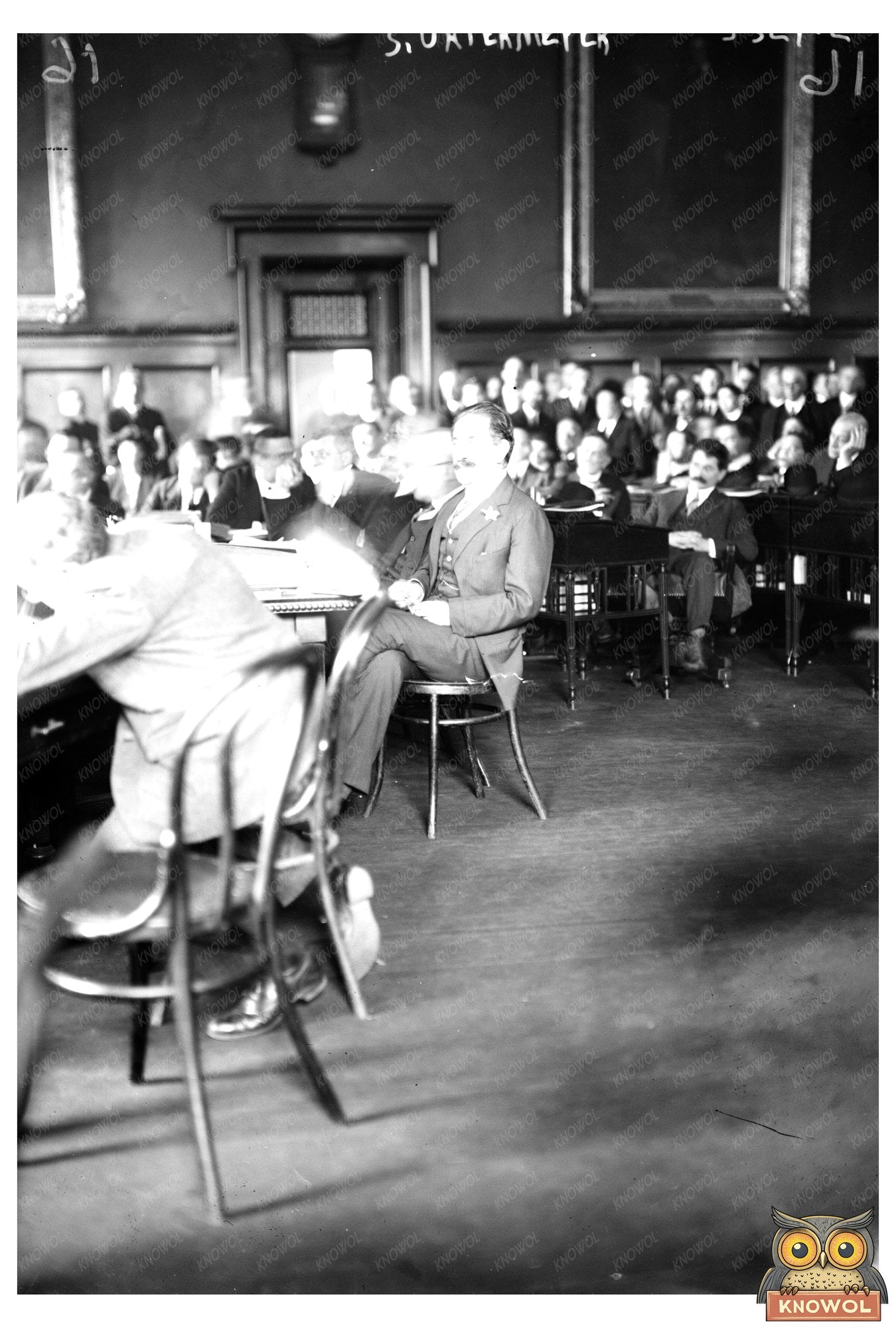 Vintage Portrait of a 20th Century Literary Icon