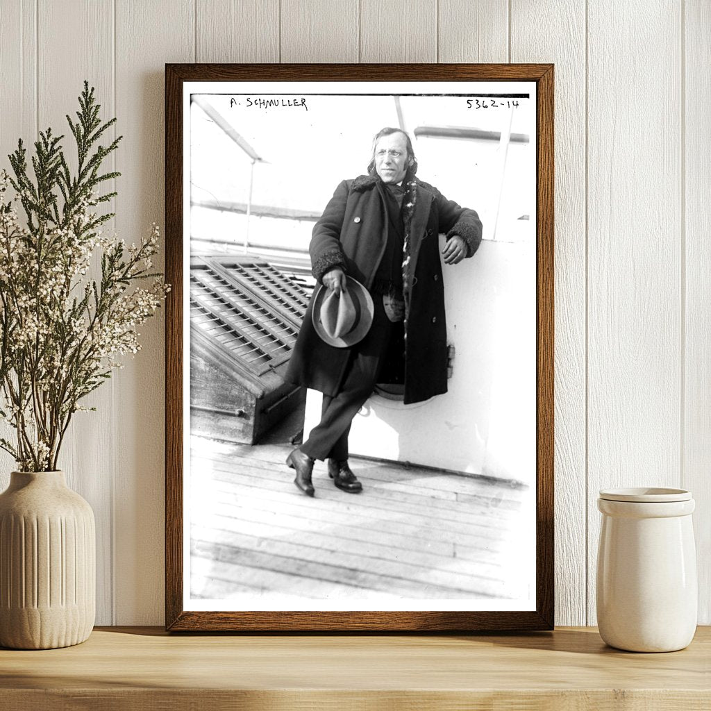 1921 Historical Portrait of a Notable Figure