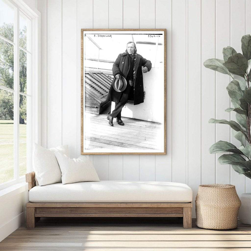 1921 Historical Portrait of a Notable Figure