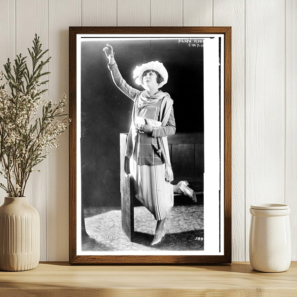 1923 Historic Portrait of a Democratic Leader