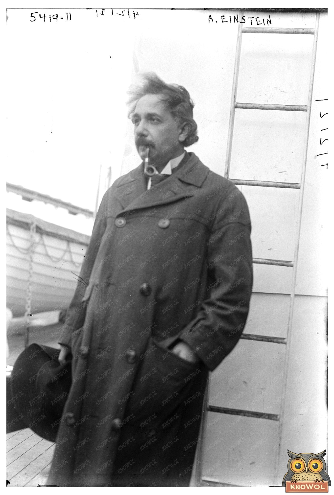 Timeless Portrait of Iconic Physicist Albert Einstein
