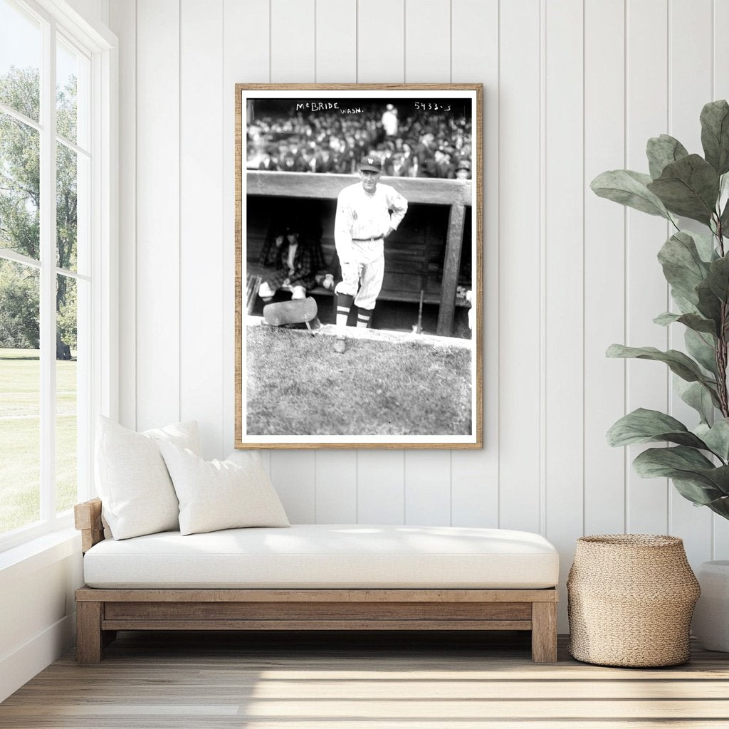 1921 Baseball Star McBride of Washington, Alabama