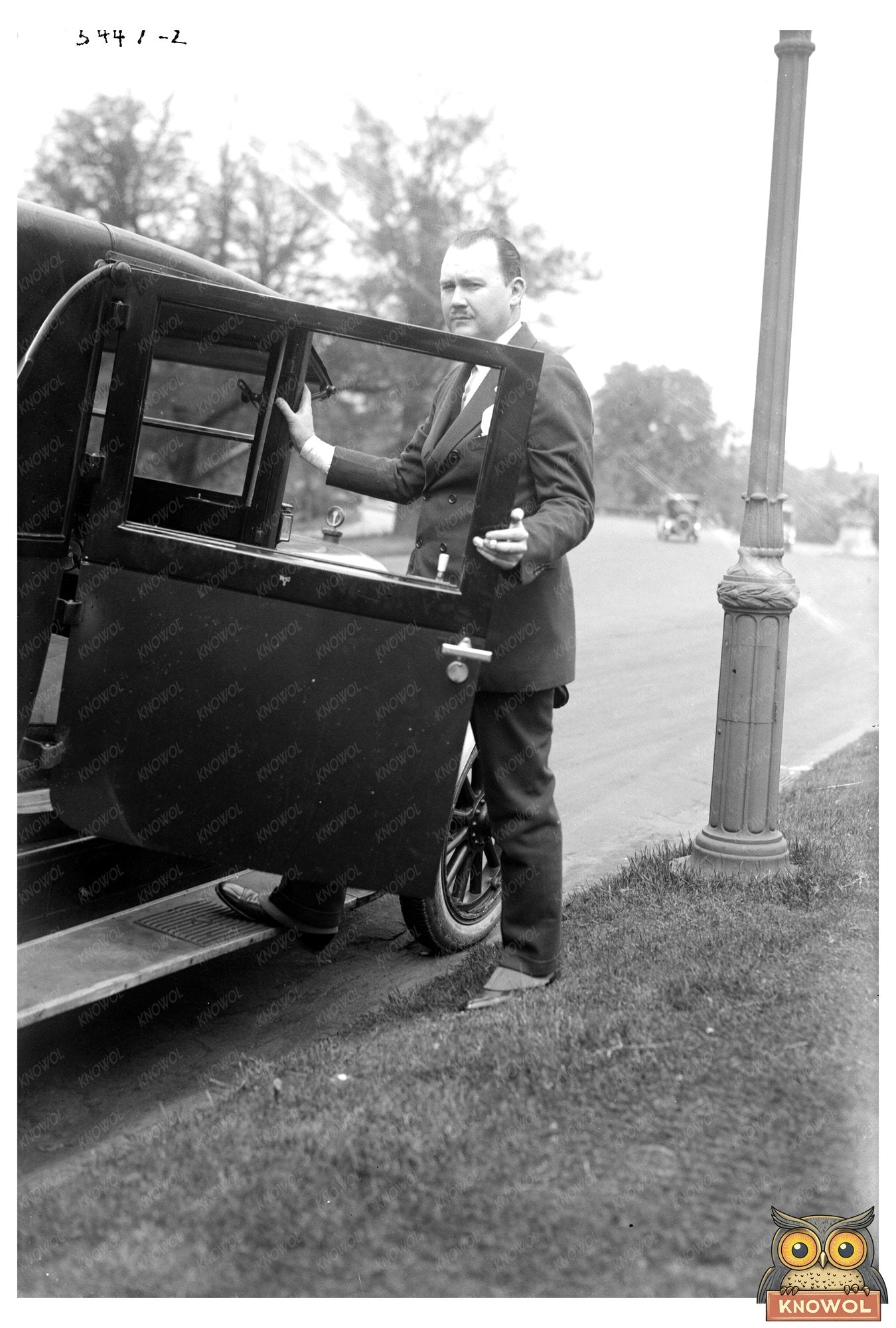 1920s Vintage Portrait of a Distinctive Man