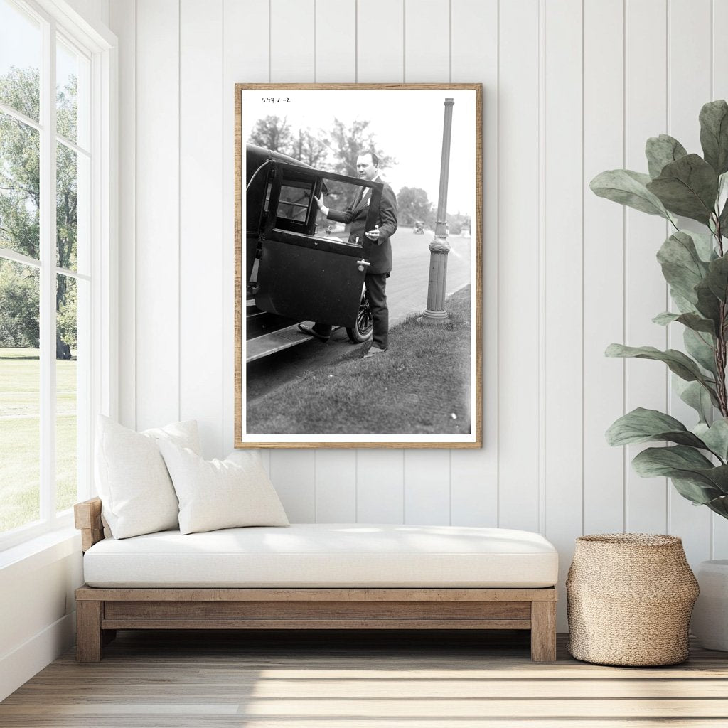 1920s Vintage Portrait of a Distinctive Man