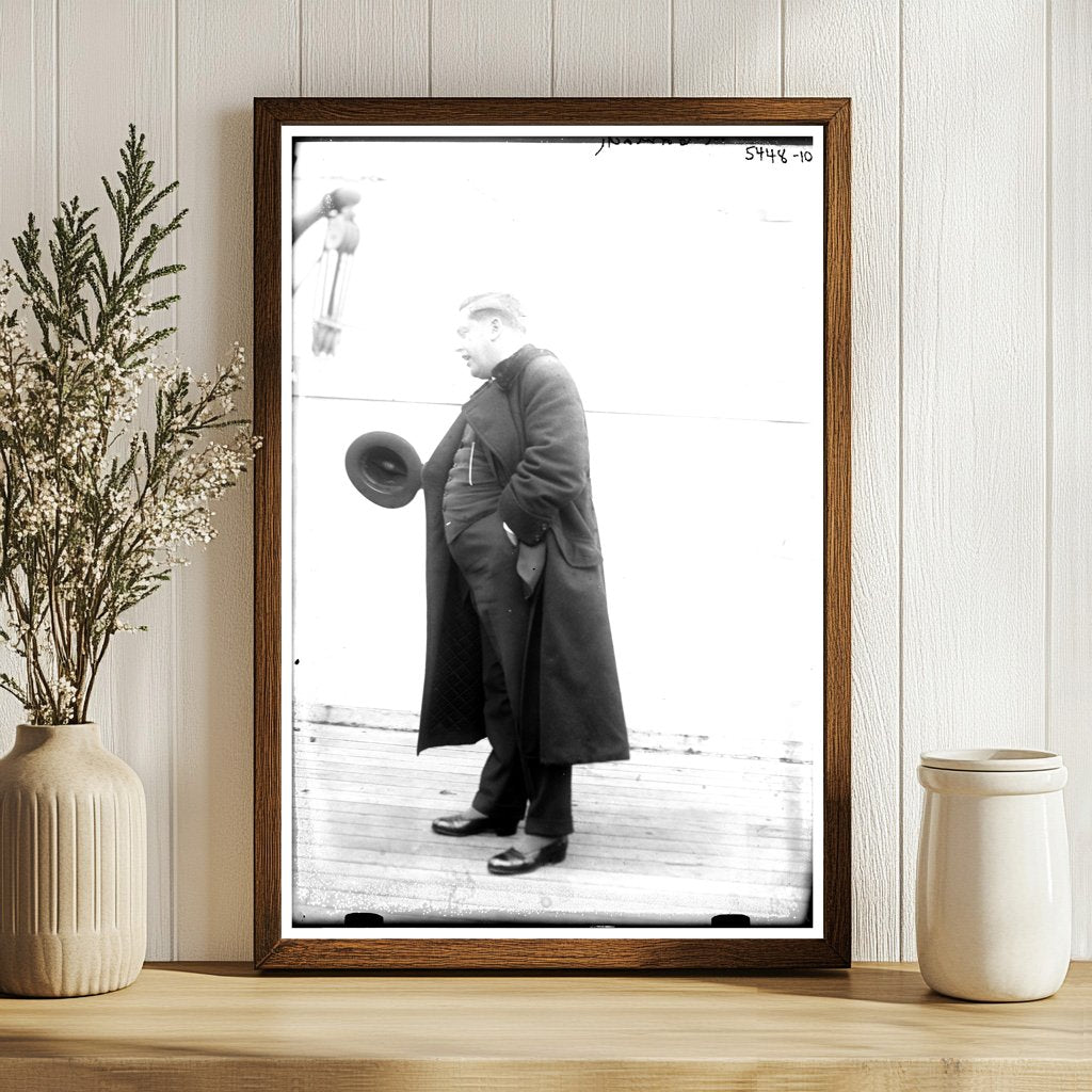 1921 Irish Tenor John McCormack in Captivating Performance