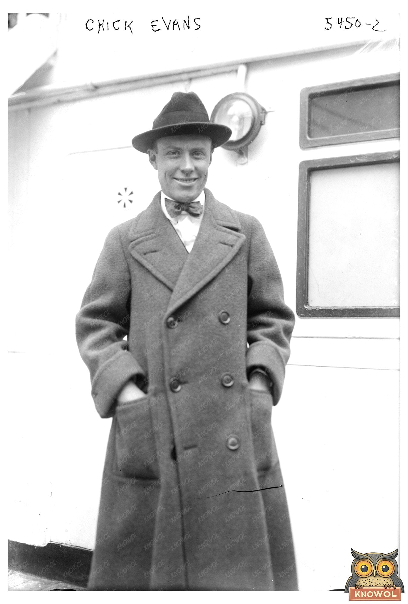 Legendary Golfer Chick Evans in the 1920s