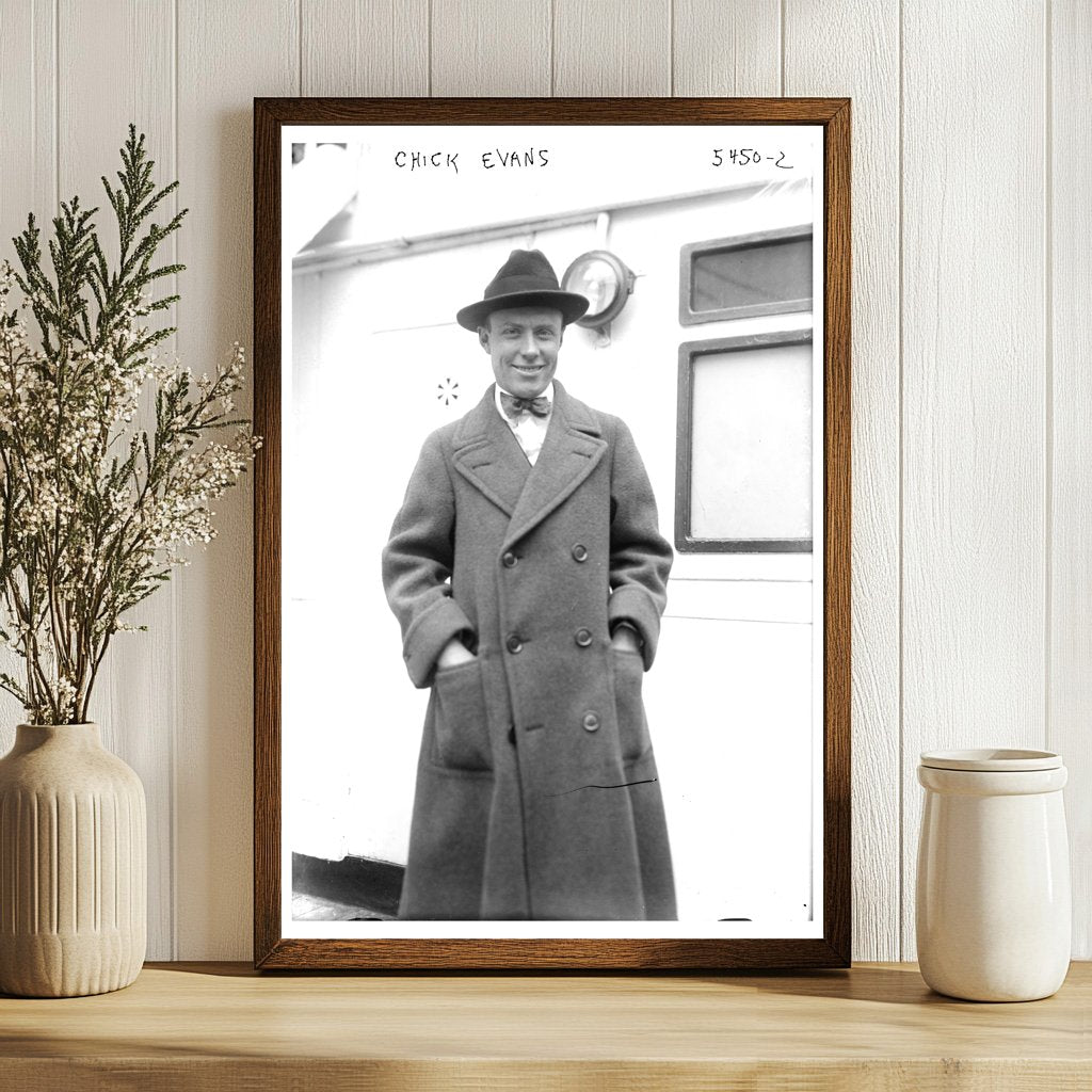 Legendary Golfer Chick Evans in the 1920s