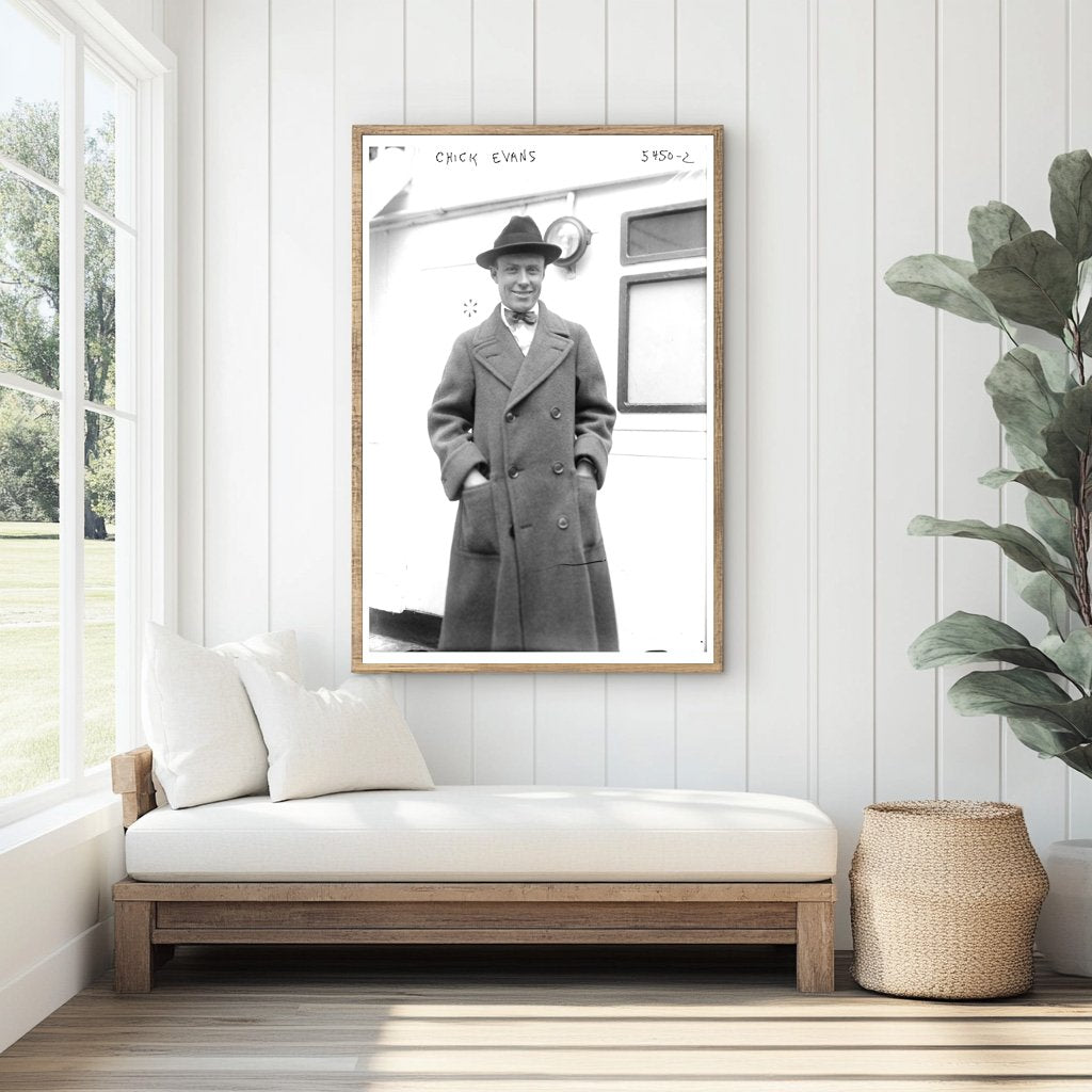 Legendary Golfer Chick Evans in the 1920s