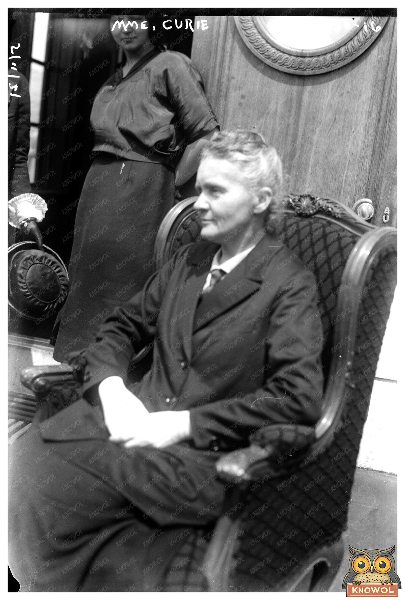 Pioneering Scientist Marie Curie, 1920s Radiance