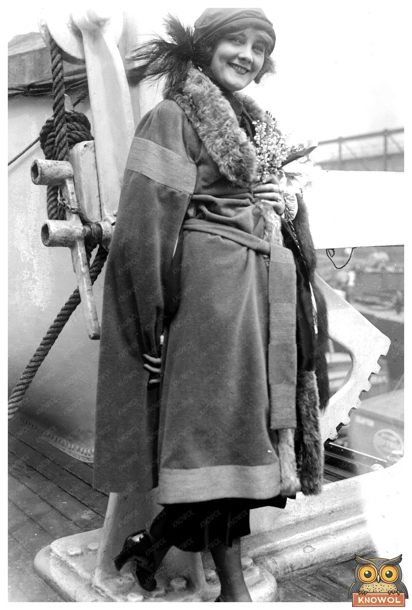 1920s Era Portrait of Iconic American Actress