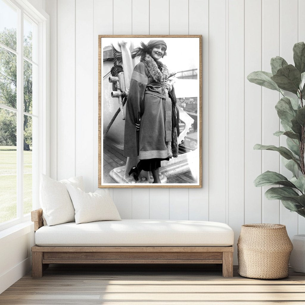 1920s Era Portrait of Iconic American Actress