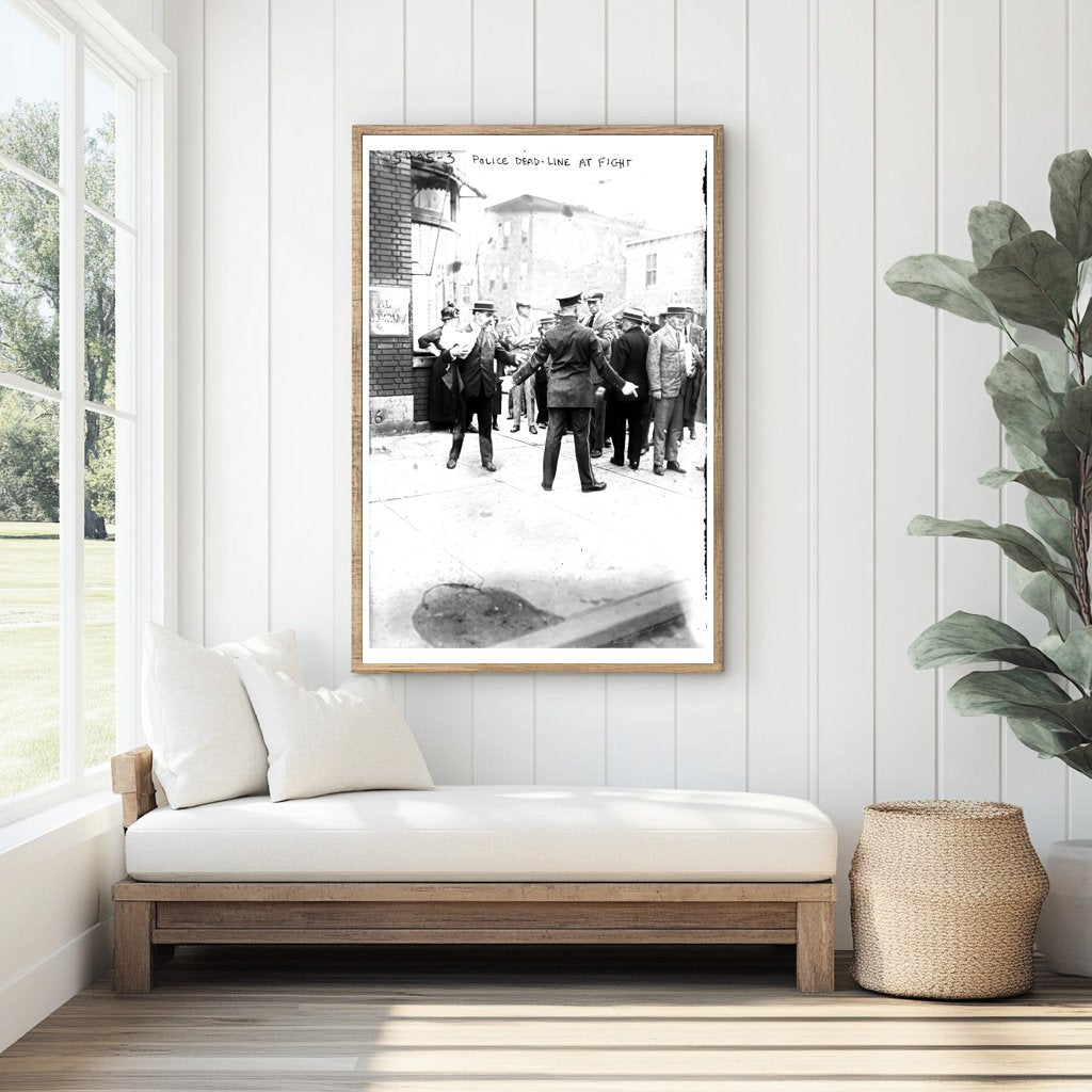 1921 Police Standoff: Tension at the Dead-Line