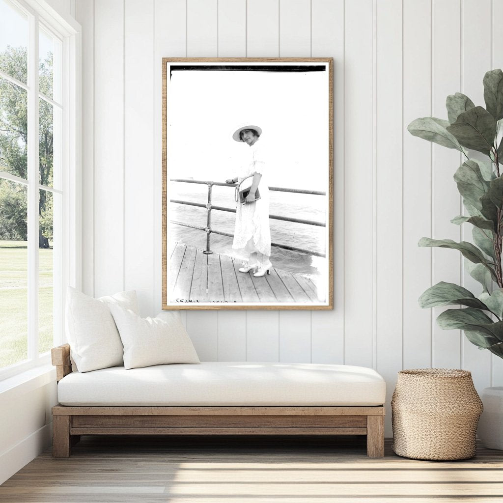 Classic Portrait of 1920s Opera Star Soprano