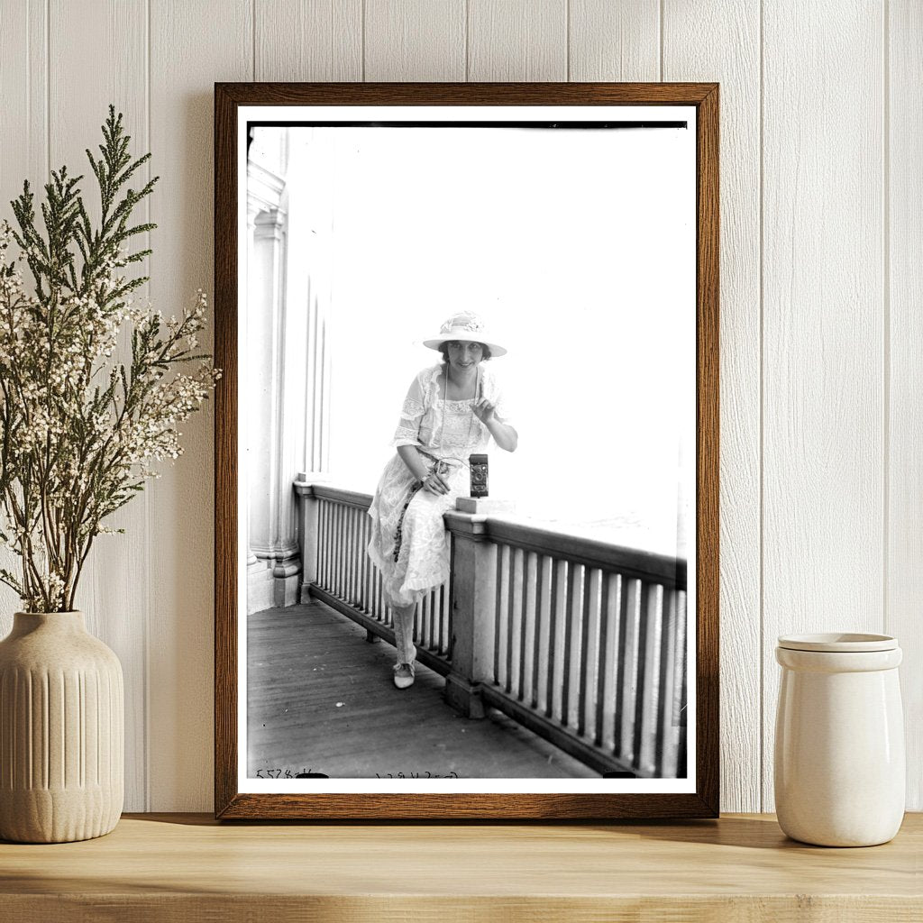 Elegant Opera Star Galli-Curci, 1920s Era