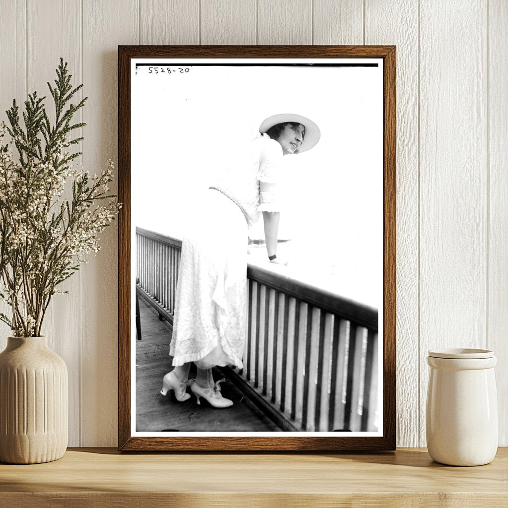 Timeless Elegance: 1920s Soprano Galli-Curci Portrait