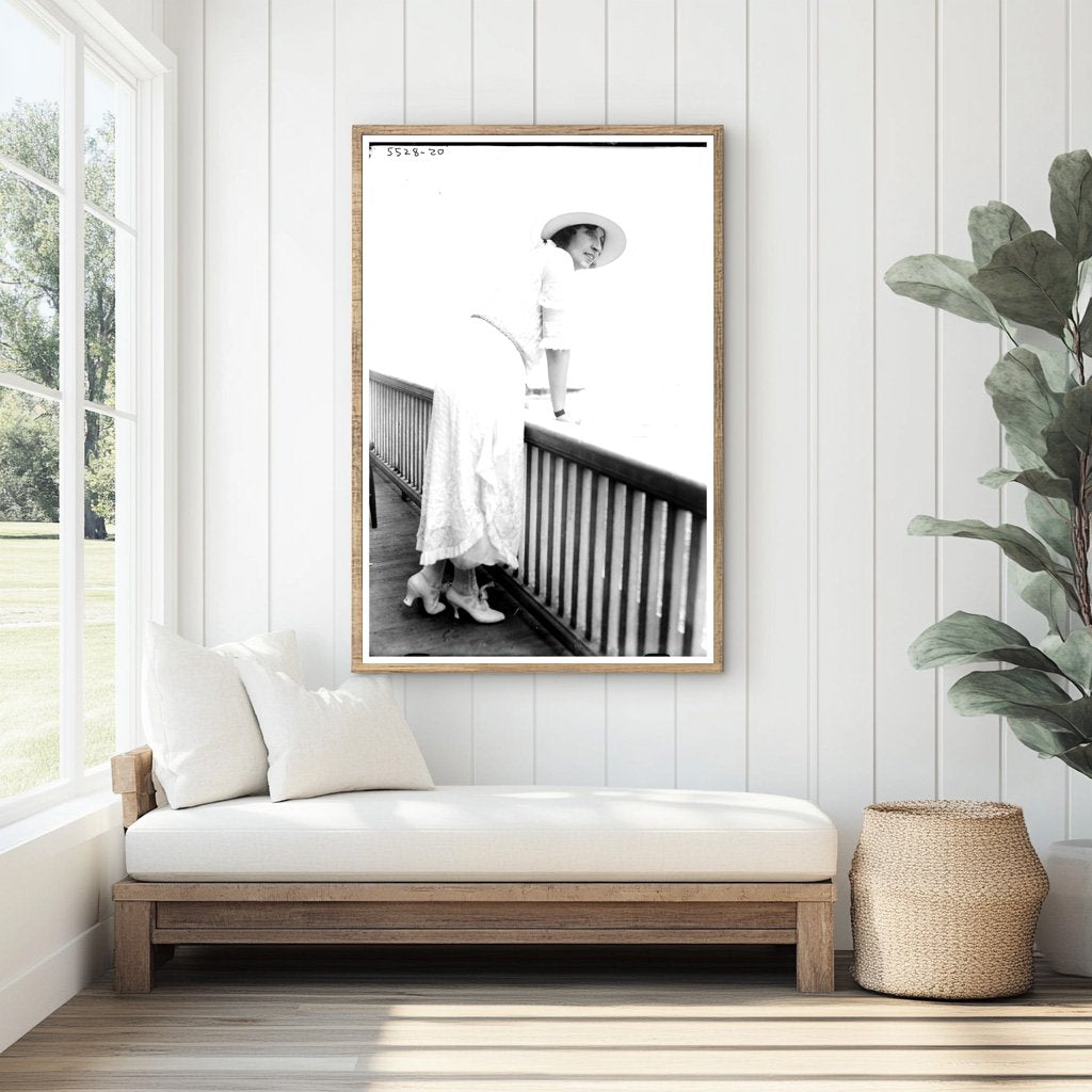 Timeless Elegance: 1920s Soprano Galli-Curci Portrait