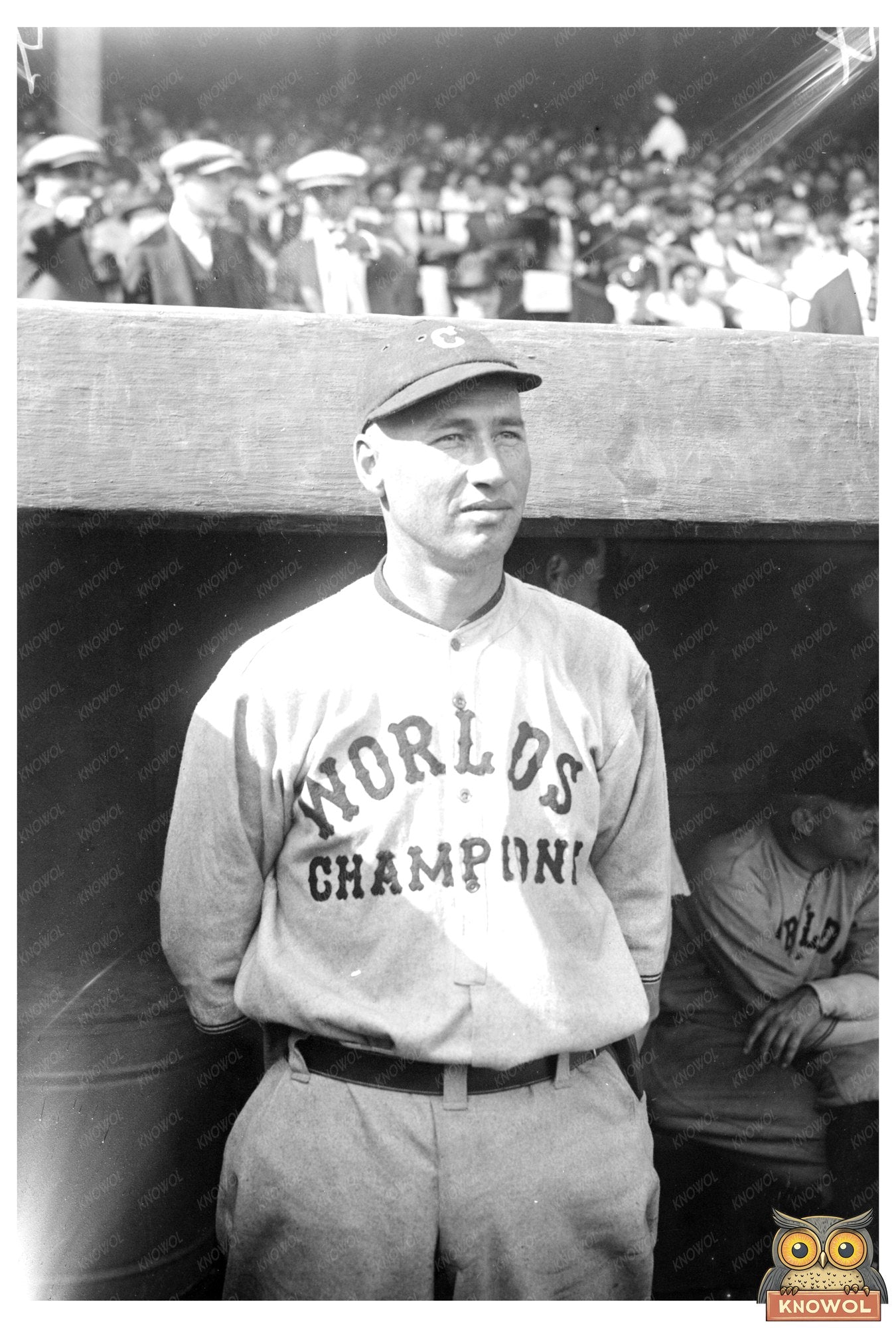 1921 Vintage Baseball Star Jim Bagby Sr. Portrait