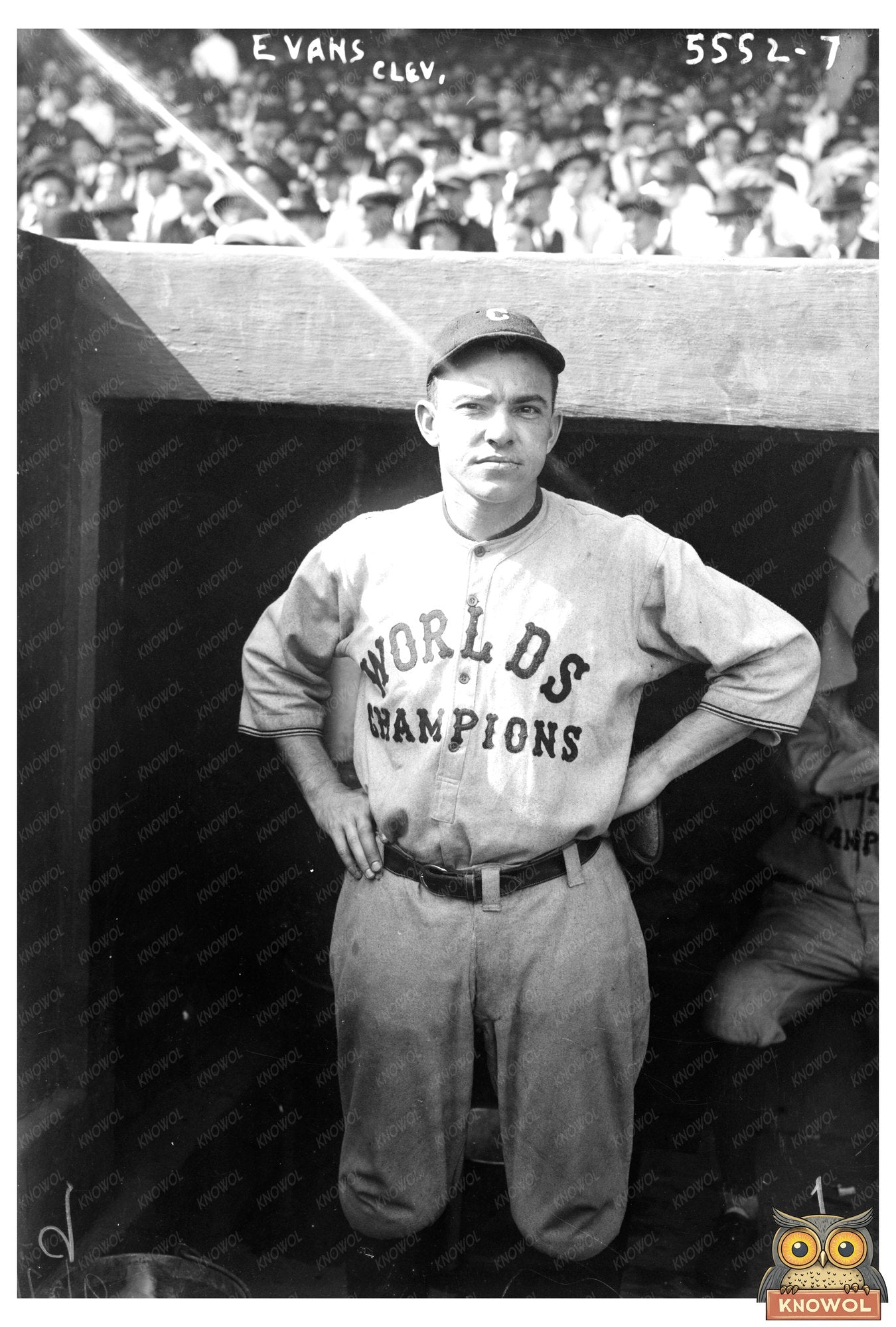 1921 Joe Evans: Pioneering Baseball Star of Cleveland