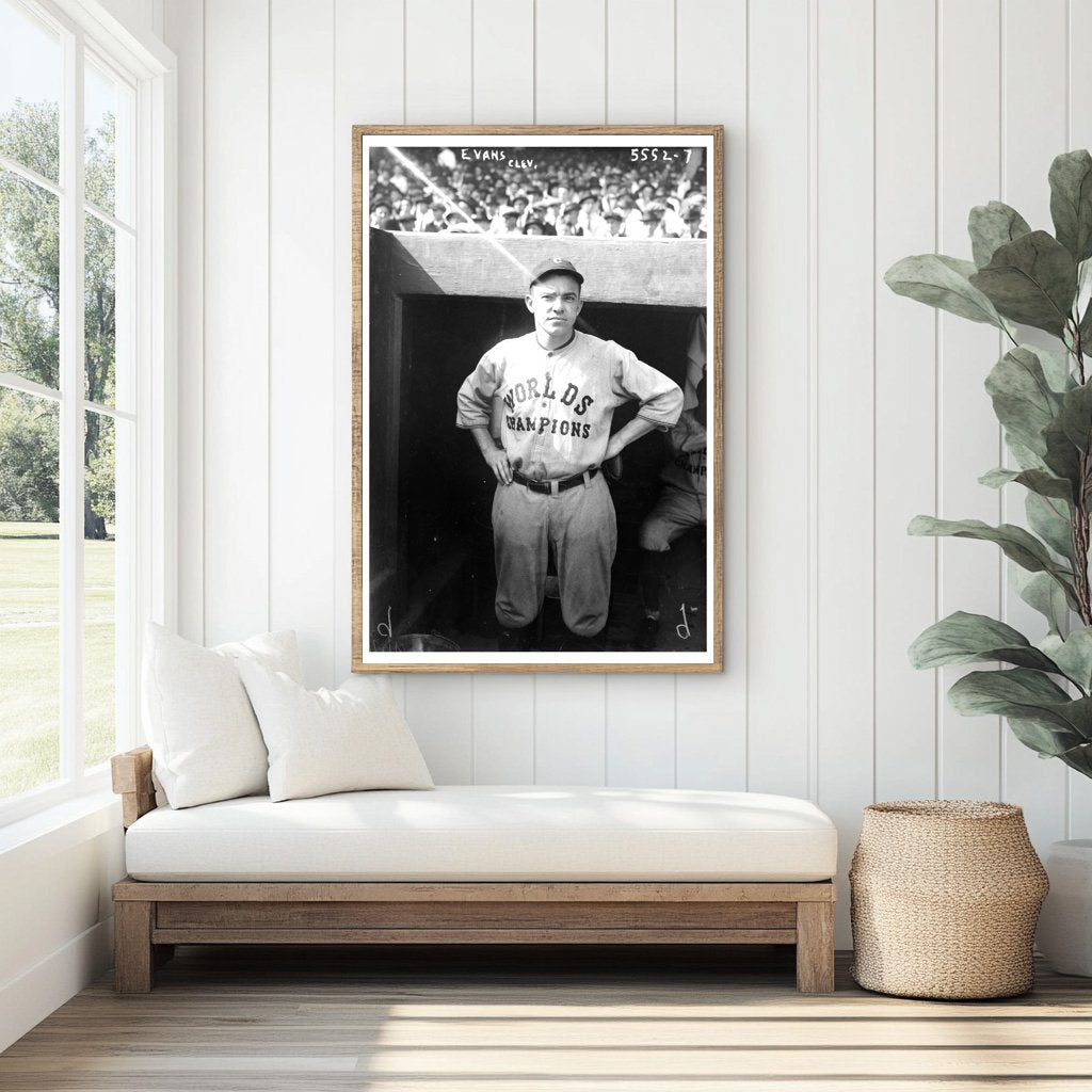 1921 Joe Evans: Pioneering Baseball Star of Cleveland