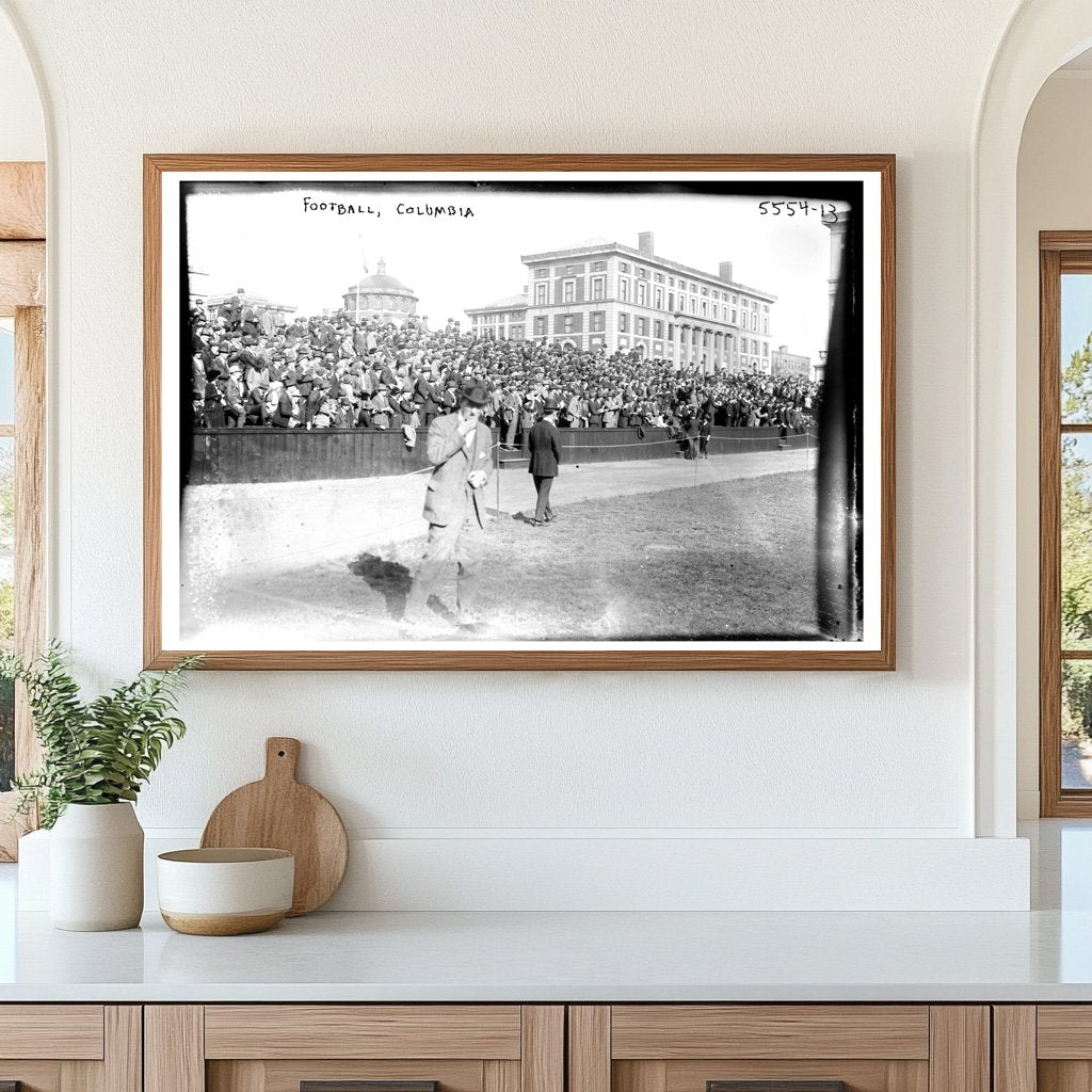 1920s Columbia Football Game: A Gridiron Moment