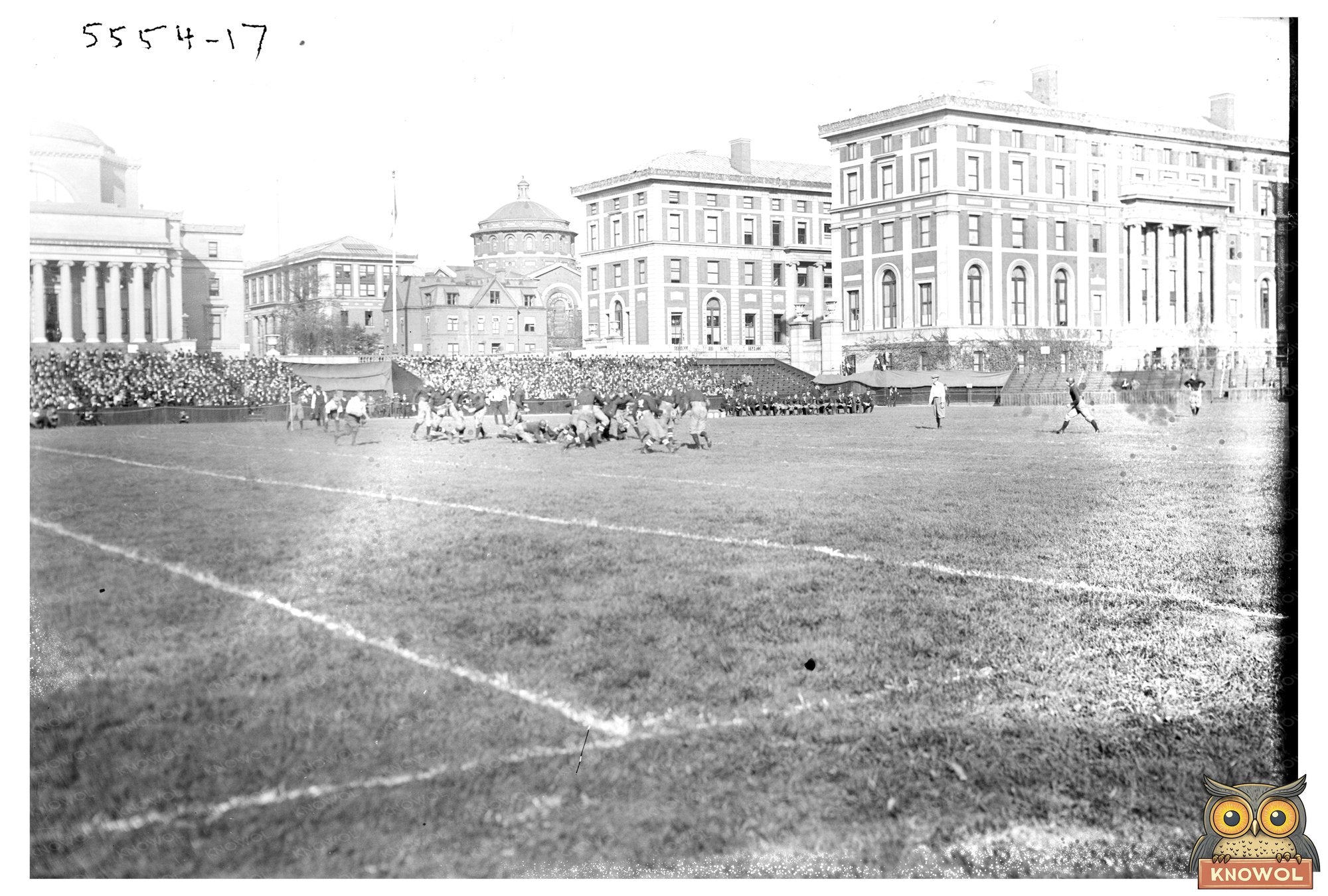 1920s Columbia vs. Amherst Football Showdown