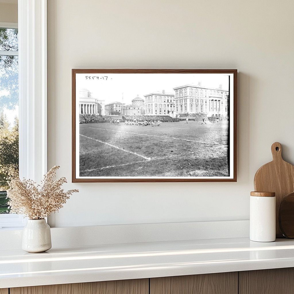 1920s Columbia vs. Amherst Football Showdown