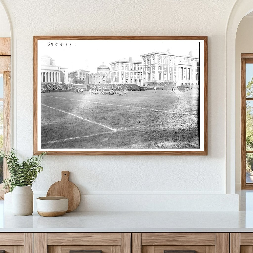 1920s Columbia vs. Amherst Football Showdown