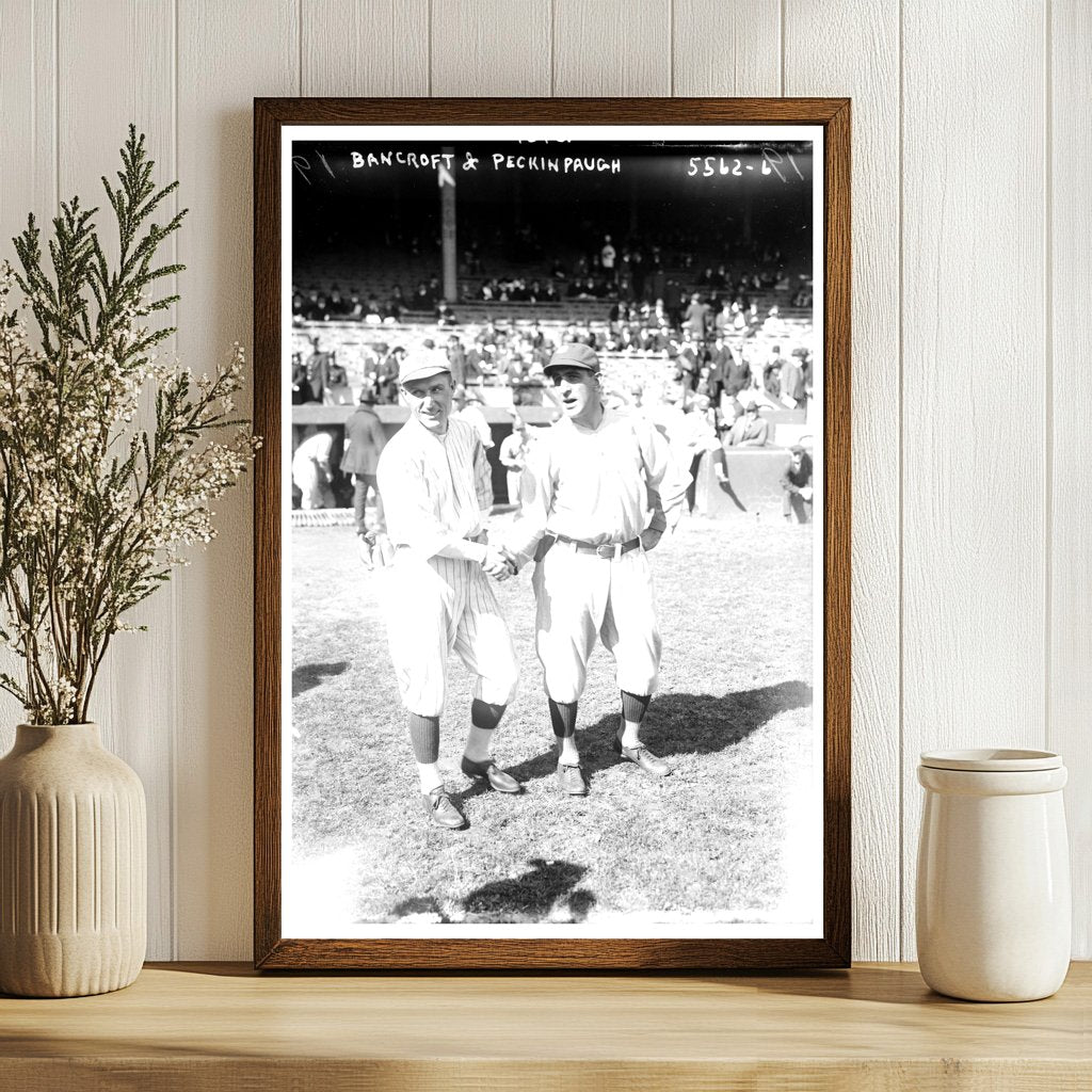 1920 Baseball Legends: Bancroft & Peckinpaugh Unite