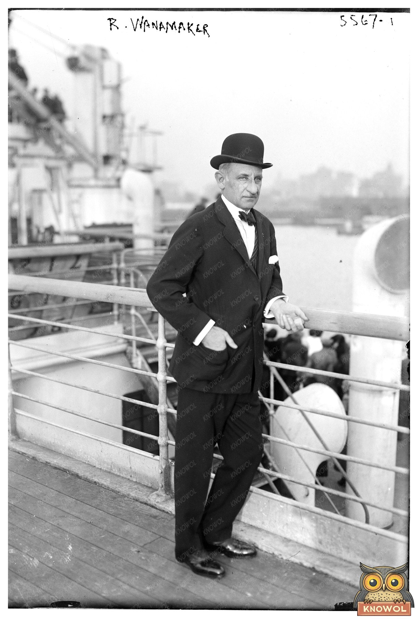 Vintage Portrait of a 1920s Retail Innovator