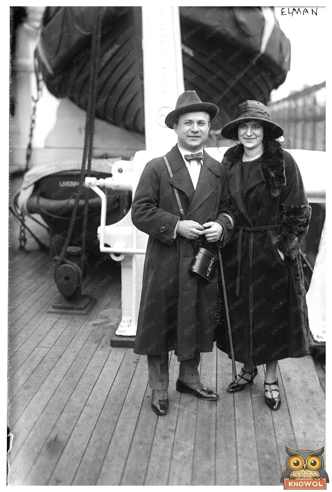 1920s Vintage Portrait of an Enigmatic Performer