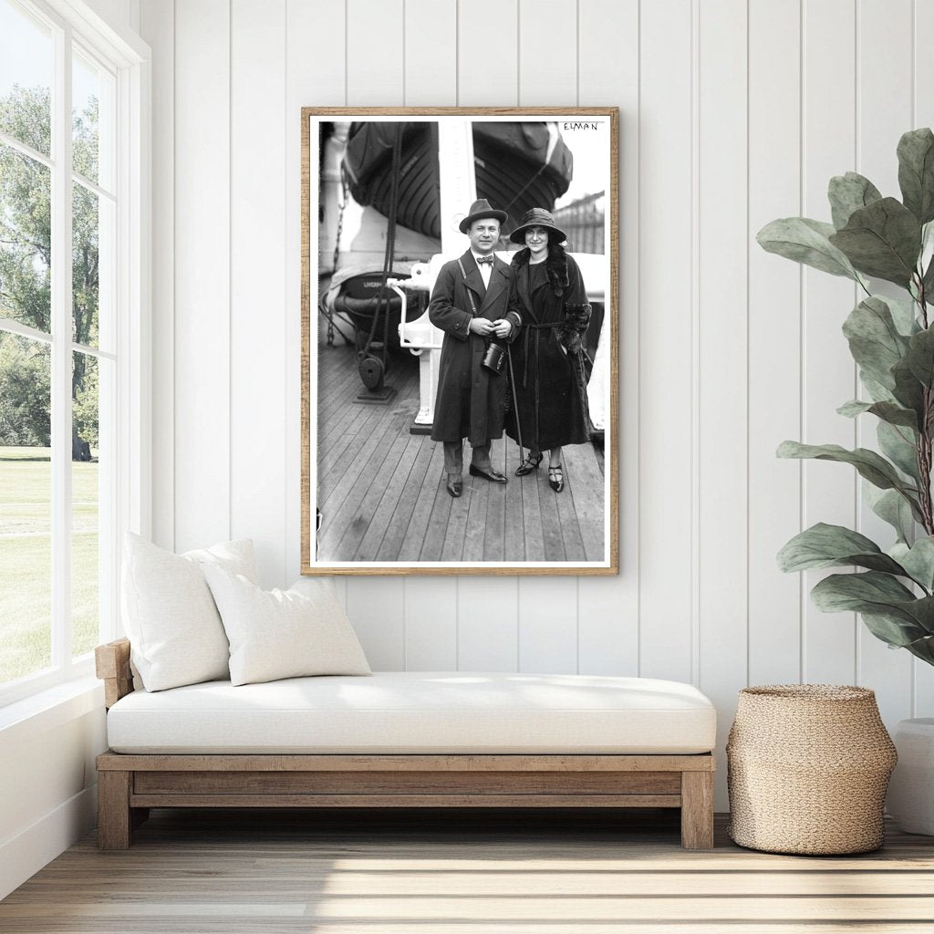 1920s Vintage Portrait of an Enigmatic Performer